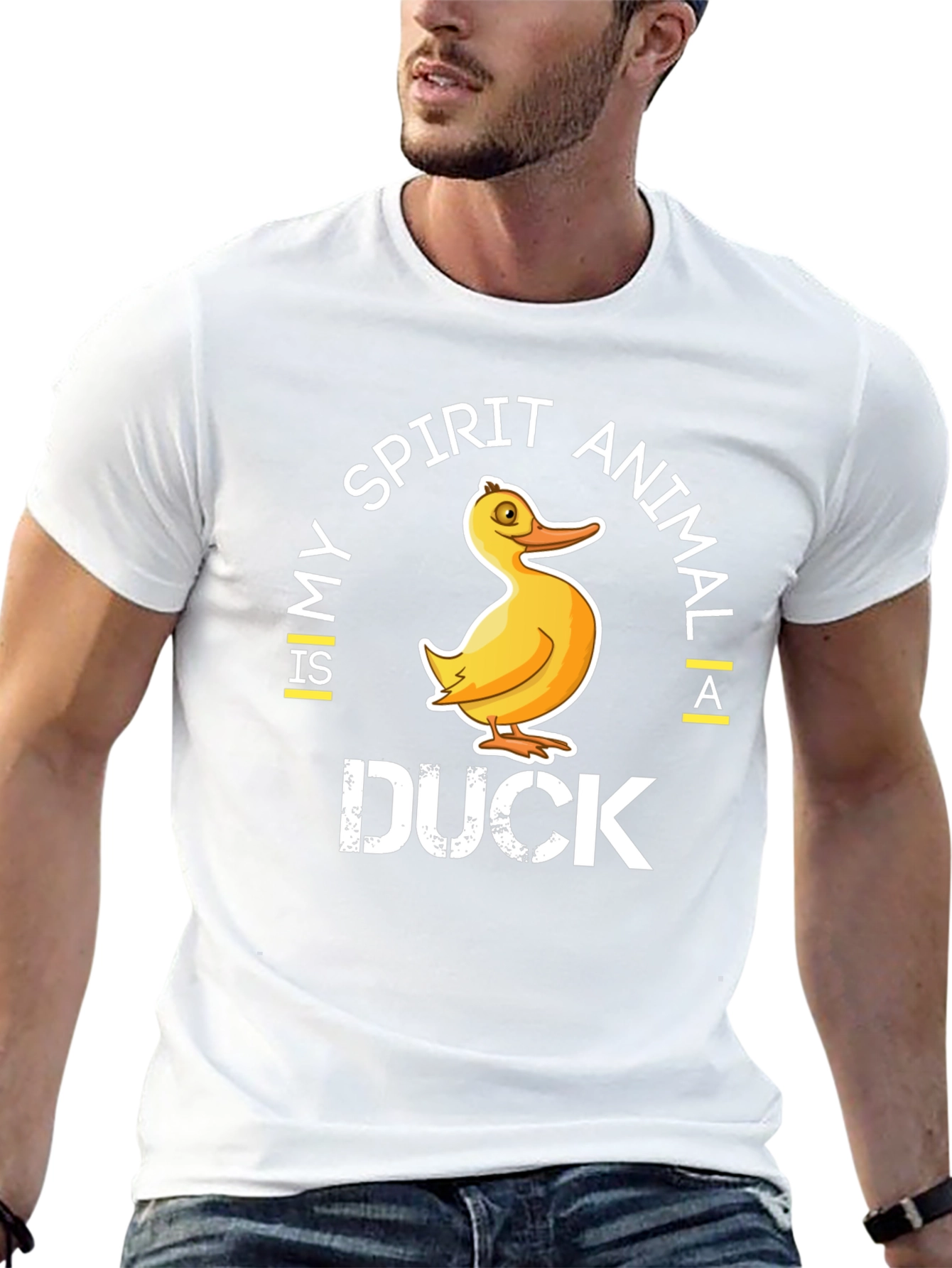 My Spirit Animal Is A Duck Funny T-Shirt