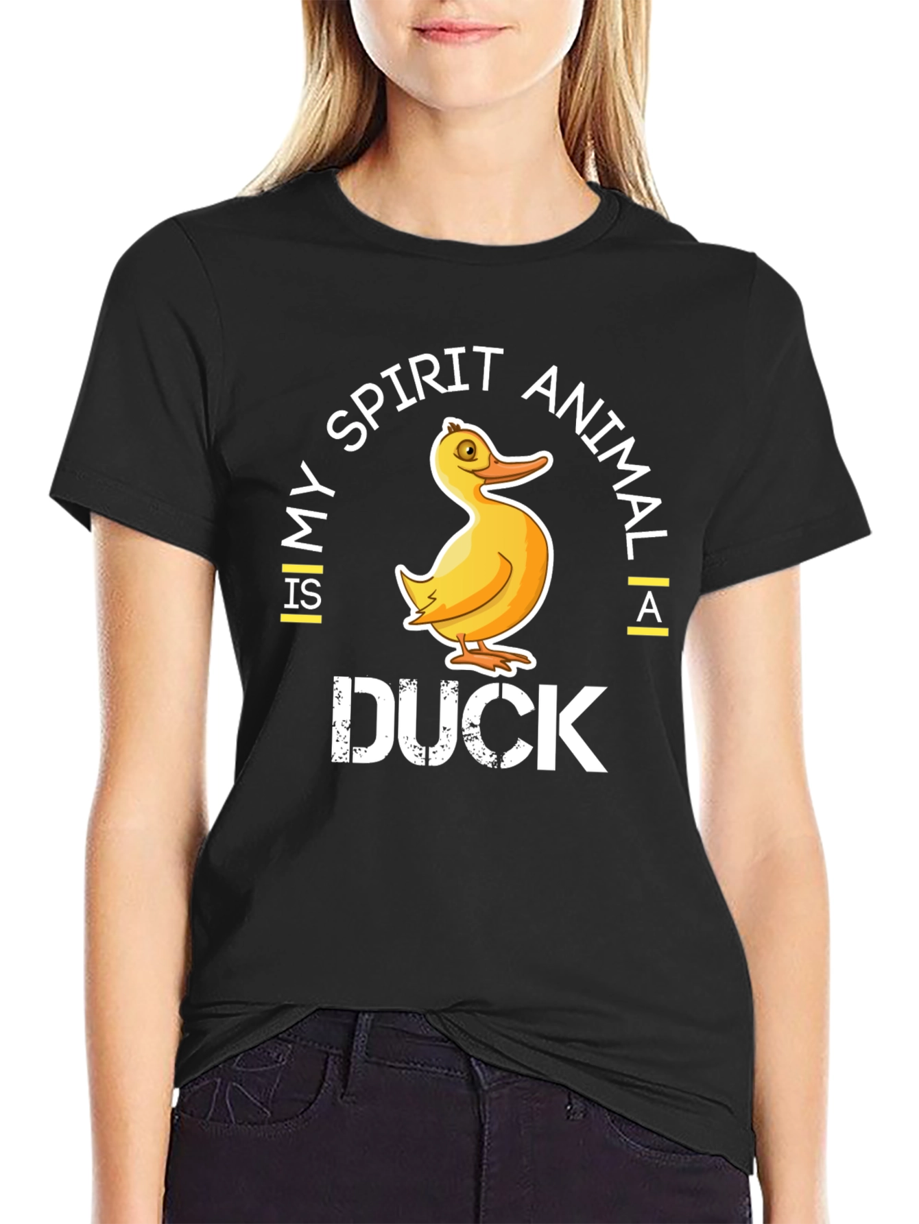 My Spirit Animal Is A Duck Funny T-Shirt