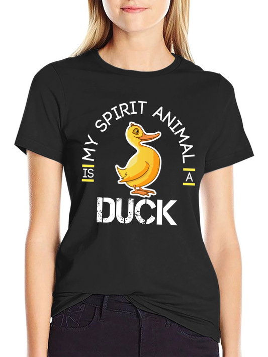 My Spirit Animal Is A Duck Funny T-Shirt