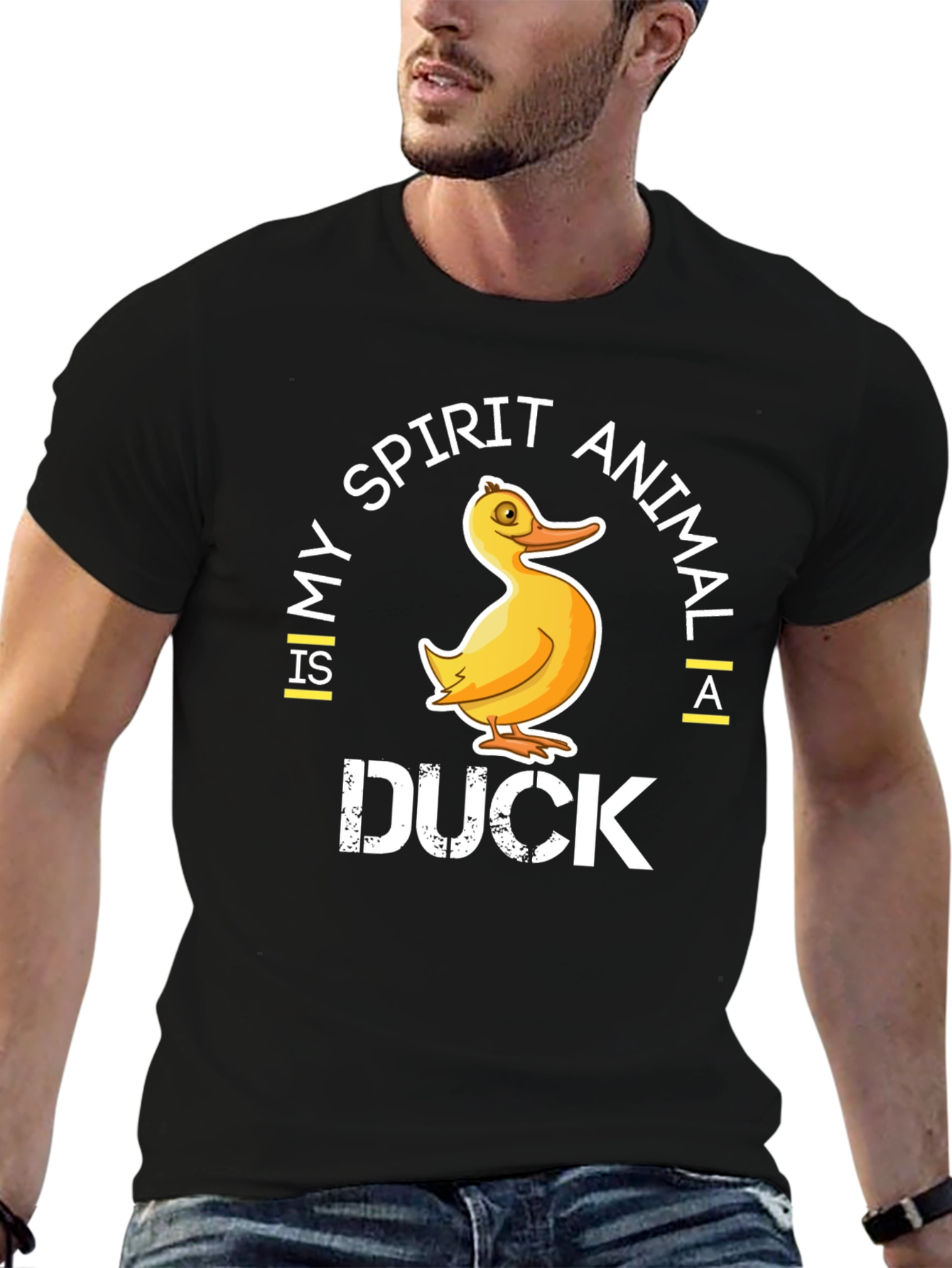 My Spirit Animal Is A Duck Funny T-Shirt