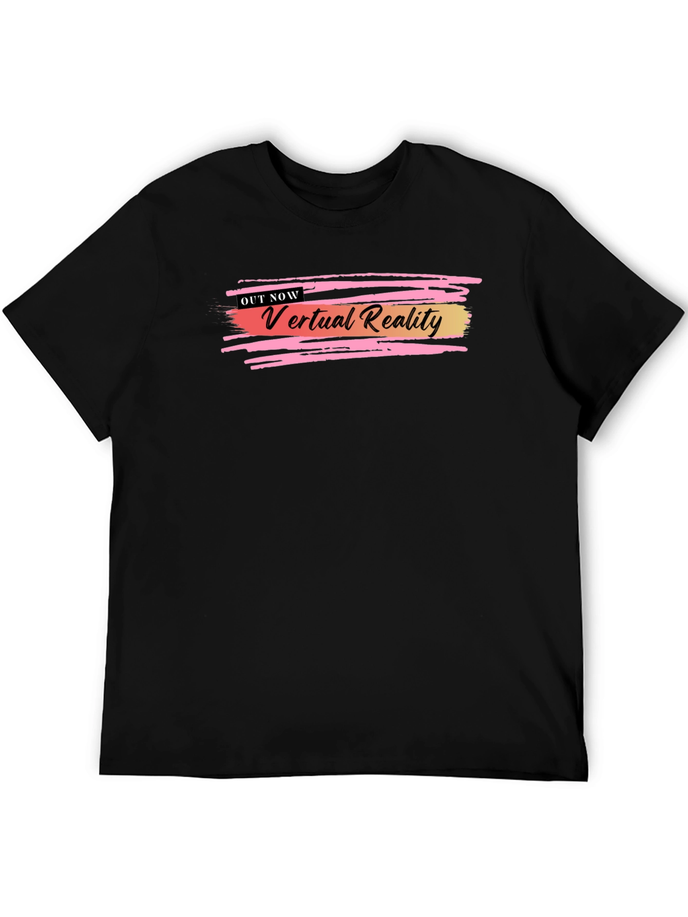 Virtual Reality Graphic Tee - Black