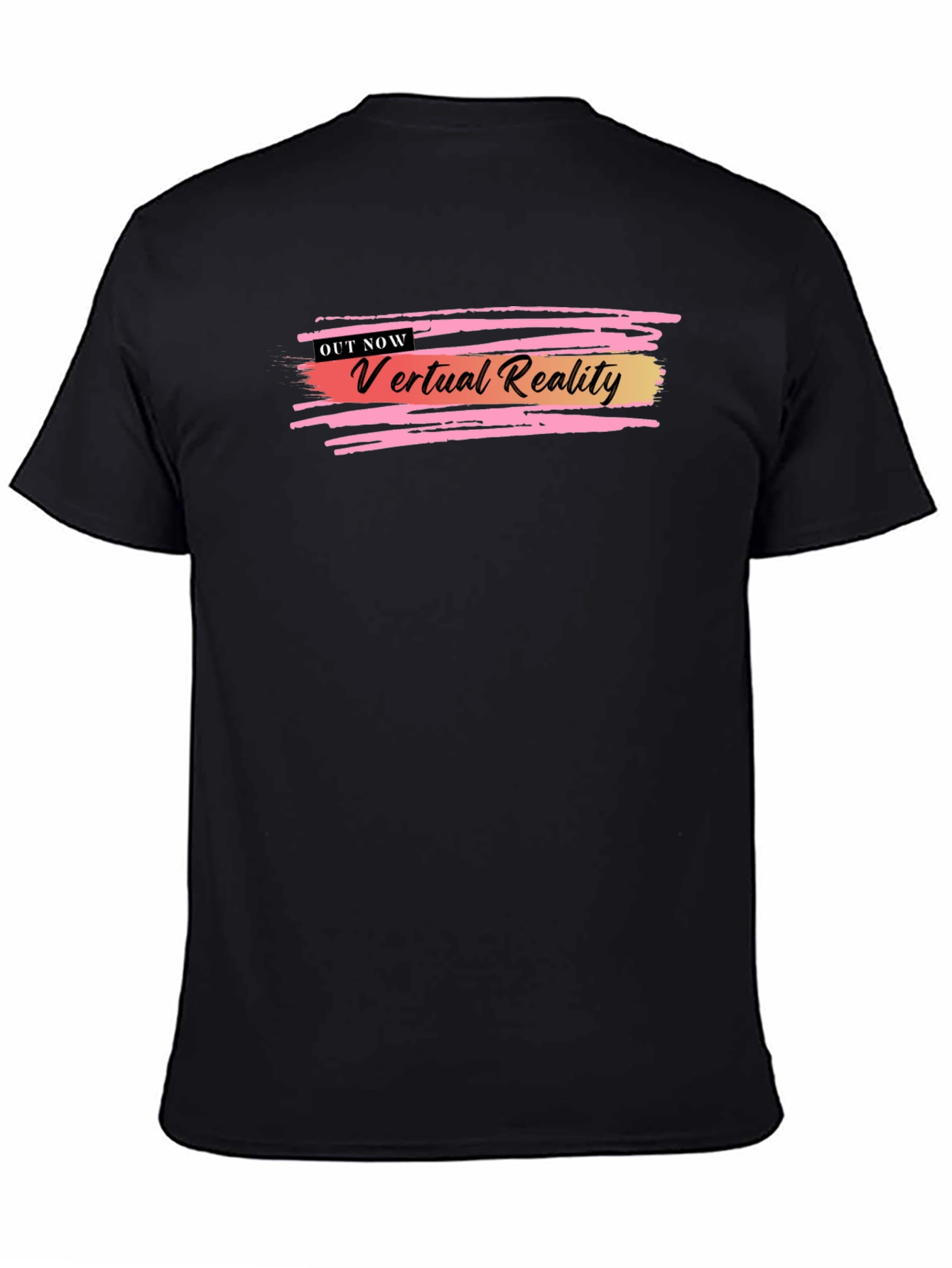 Virtual Reality Graphic Tee - Black