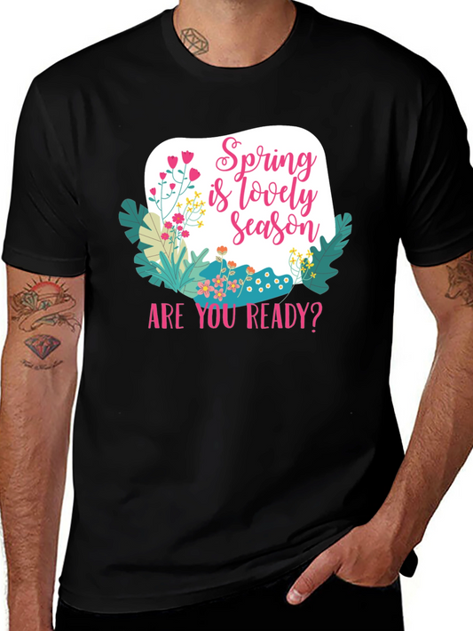 Spring is Lovely Season Graphic Tee
