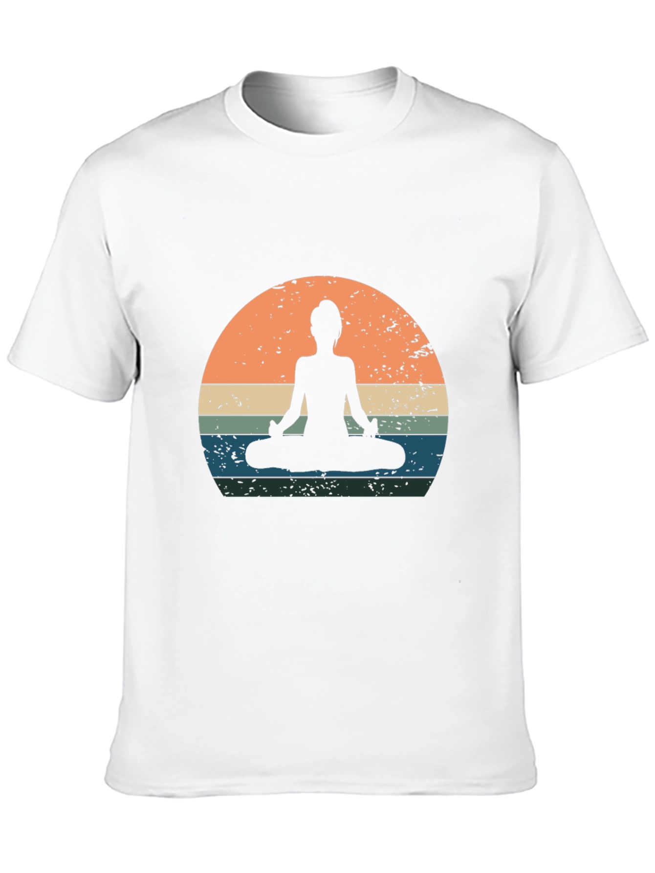 Yoga Silhouette Graphic Tee
