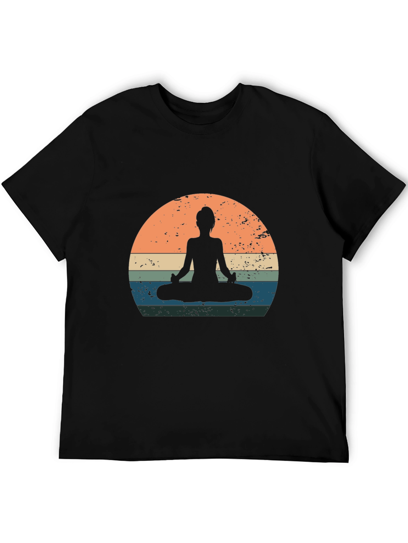 Yoga Silhouette Graphic Tee