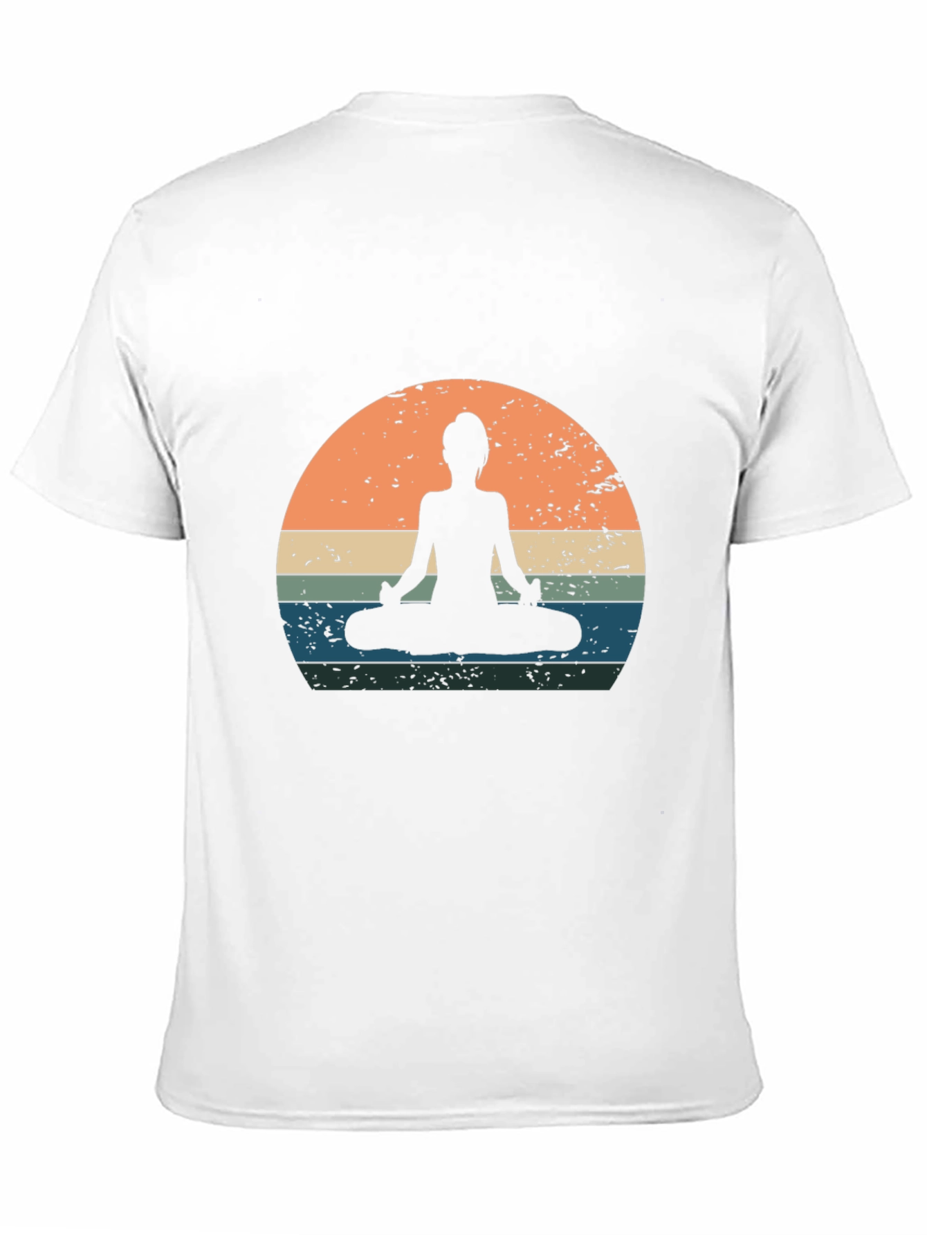 Yoga Silhouette Graphic Tee
