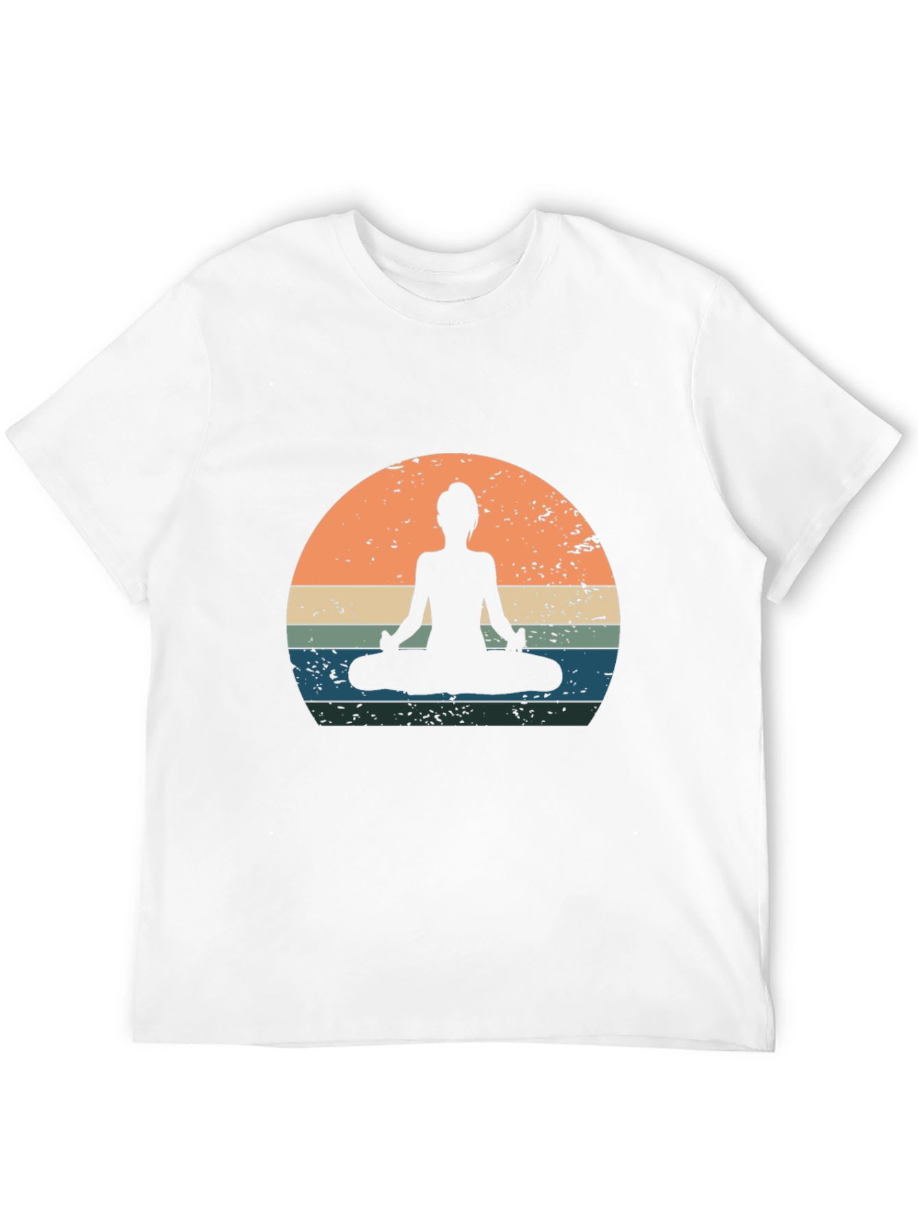 Yoga Silhouette Graphic Tee