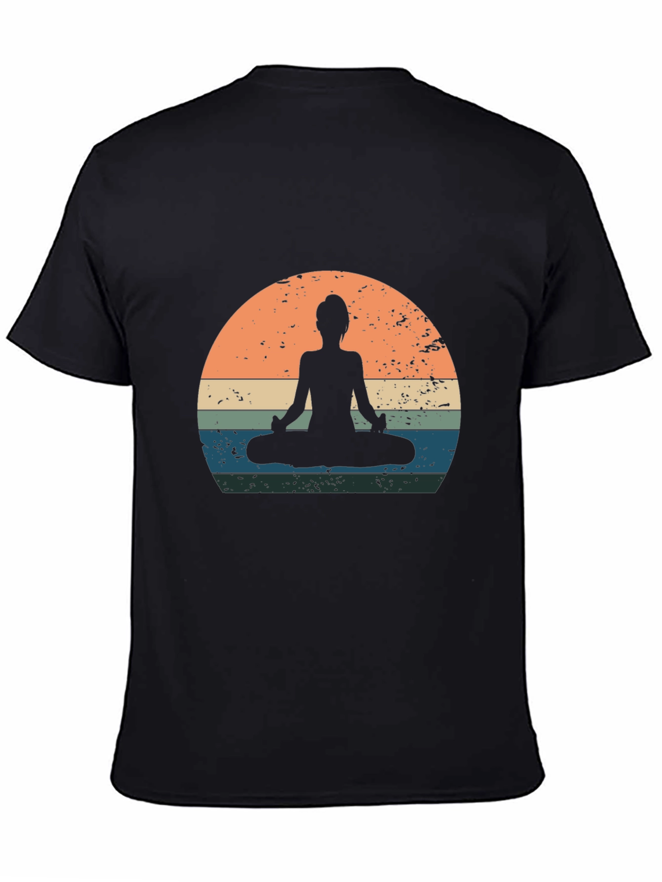 Yoga Silhouette Graphic Tee
