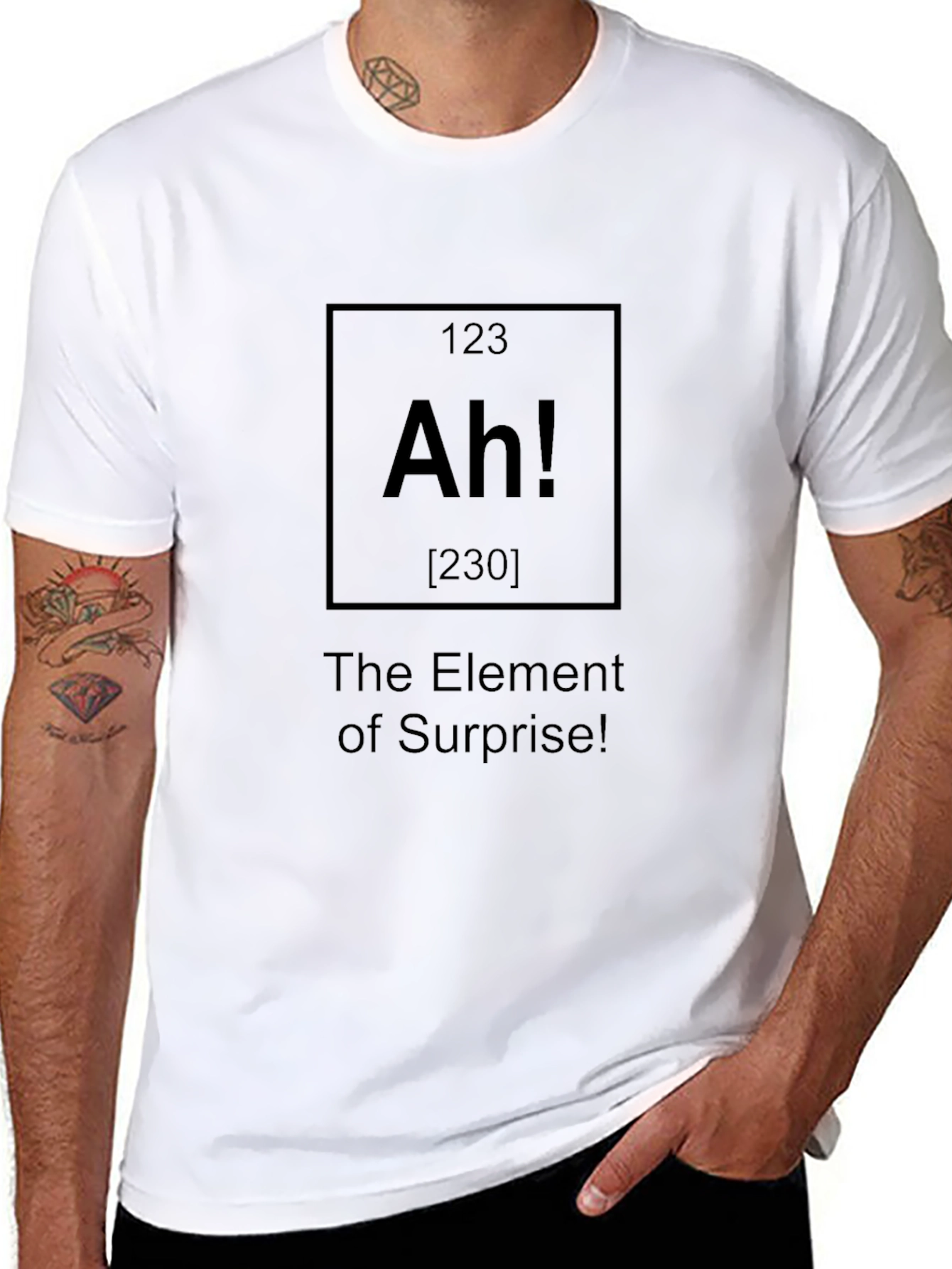 Element of Surprise T-Shirt - Chemistry Humor Tee