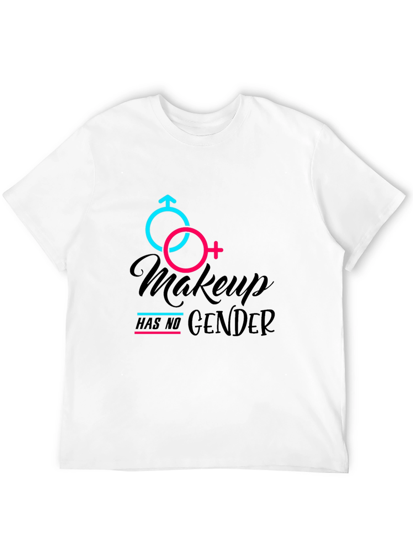 Makeup Has No Gender Graphic Tee