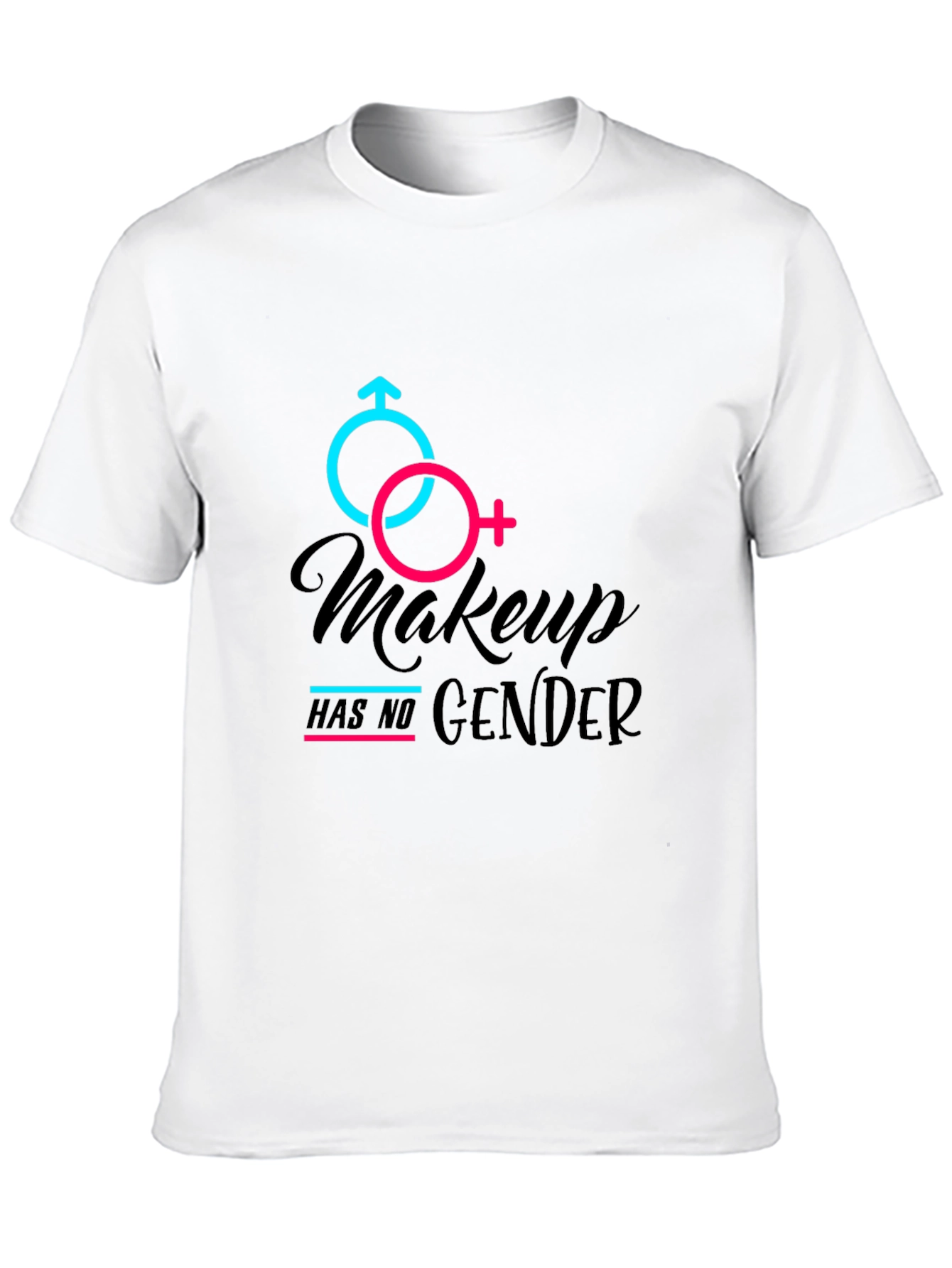 Makeup Has No Gender Graphic Tee
