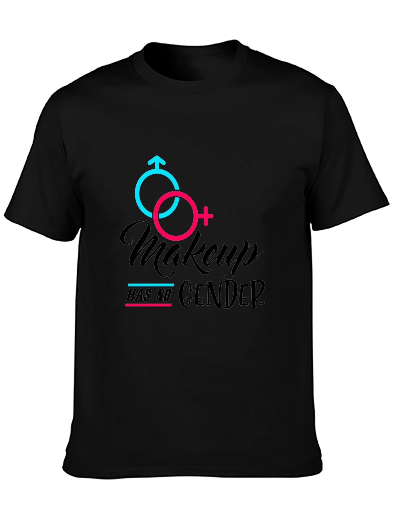 Makeup Has No Gender Graphic Tee