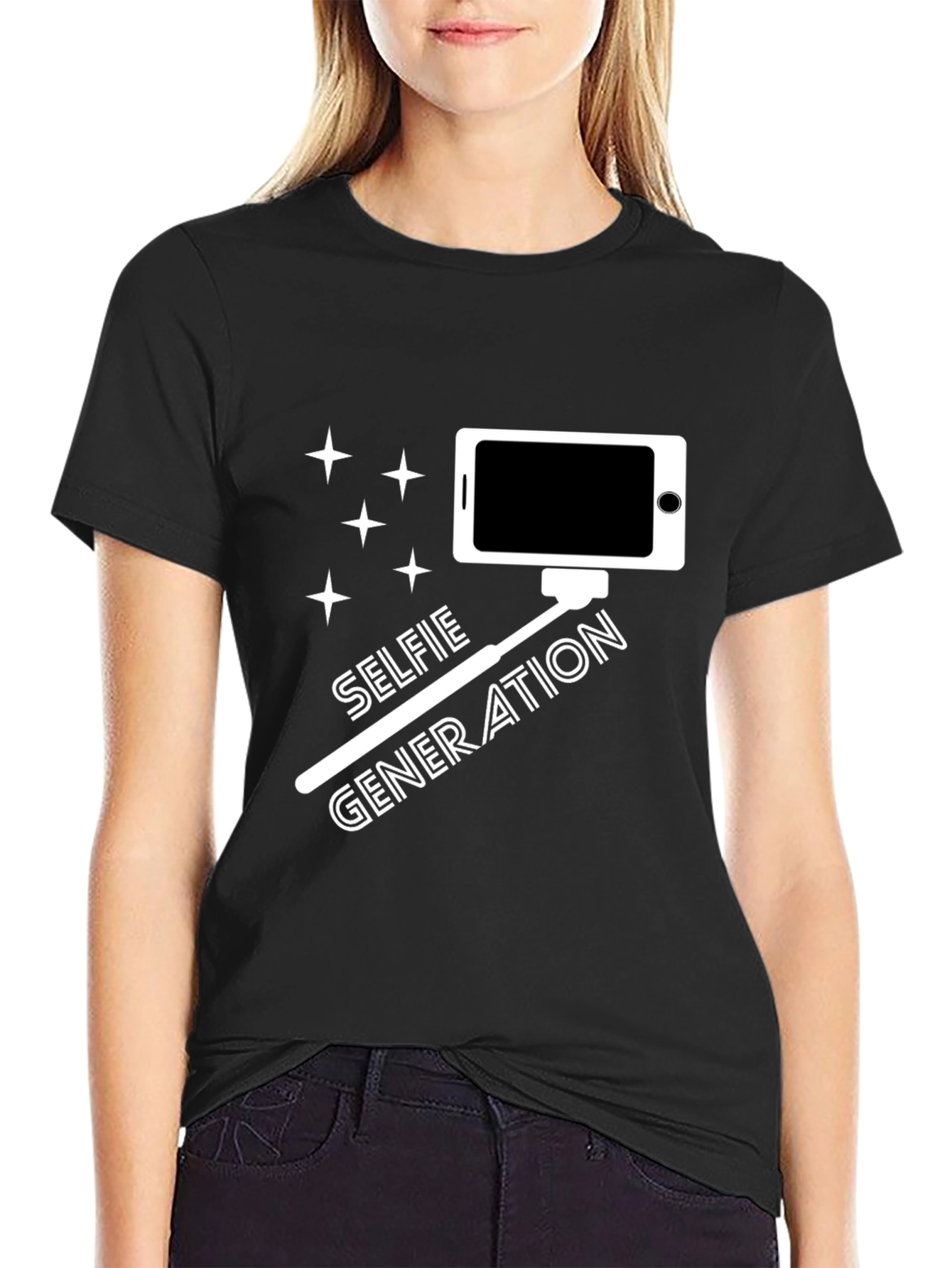 Selfie Generation Black T-Shirt