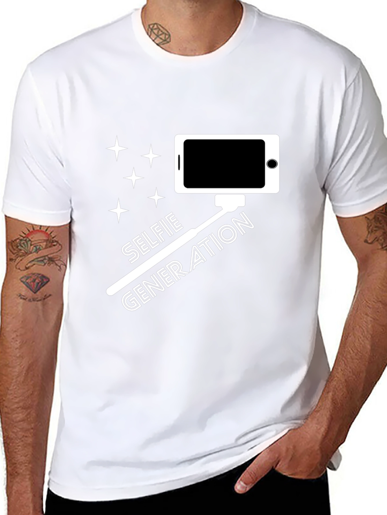 Selfie Generation Black T-Shirt