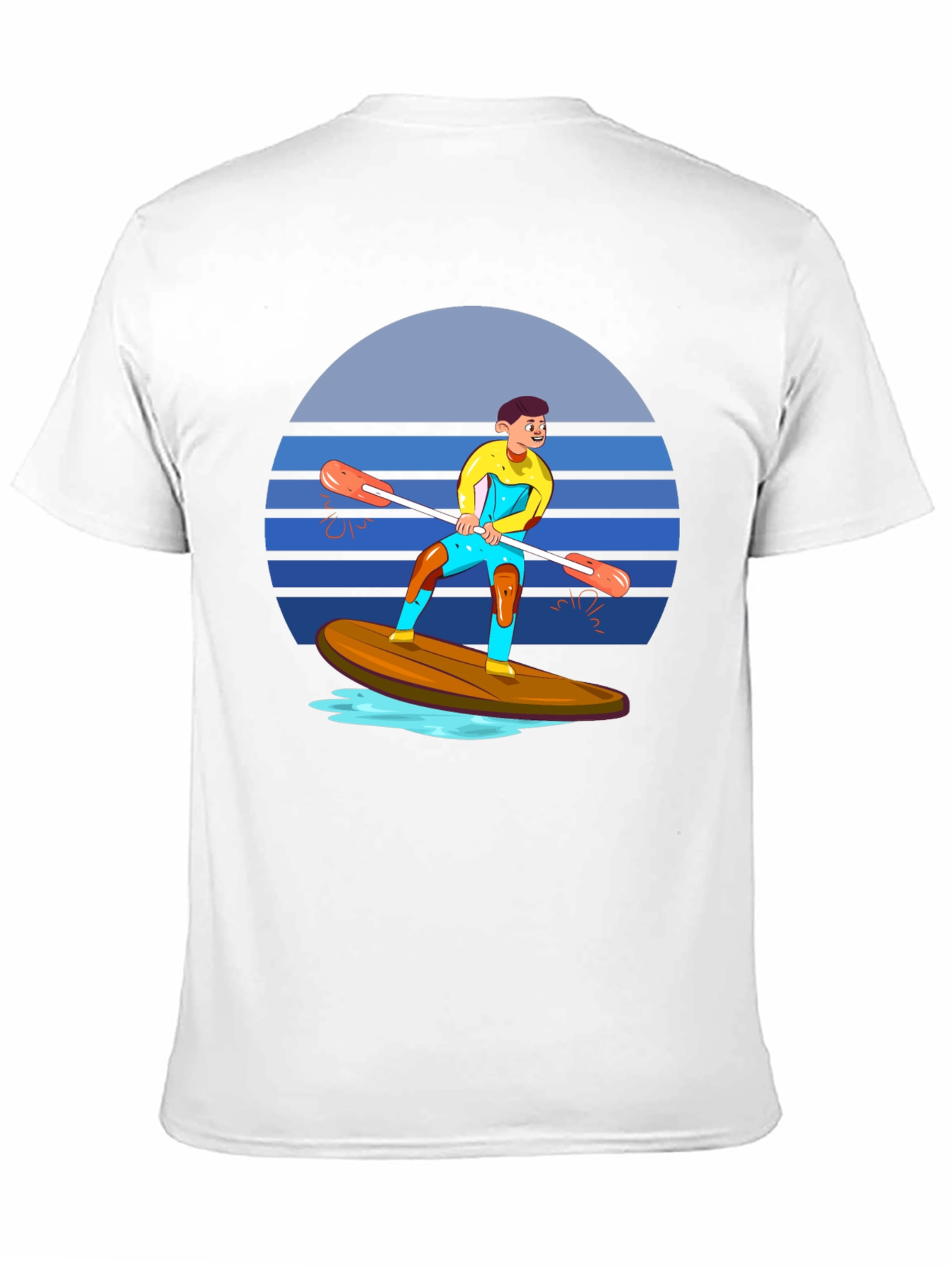 Surfing Sunset Graphic Tee