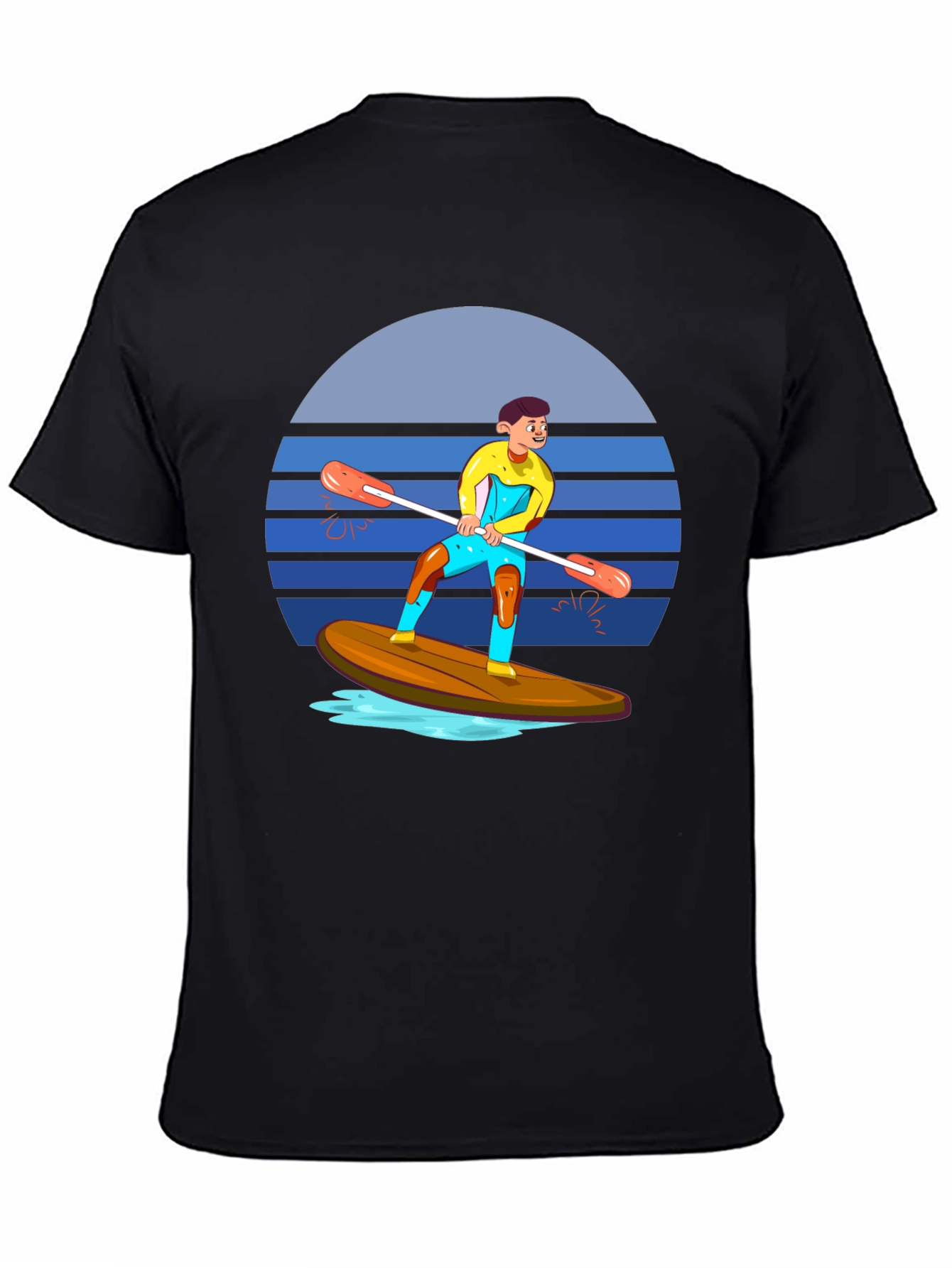 Surfing Sunset Graphic Tee
