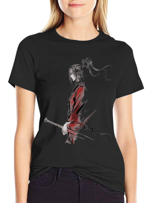 Anime Manga Inspired T-Shirt - Black