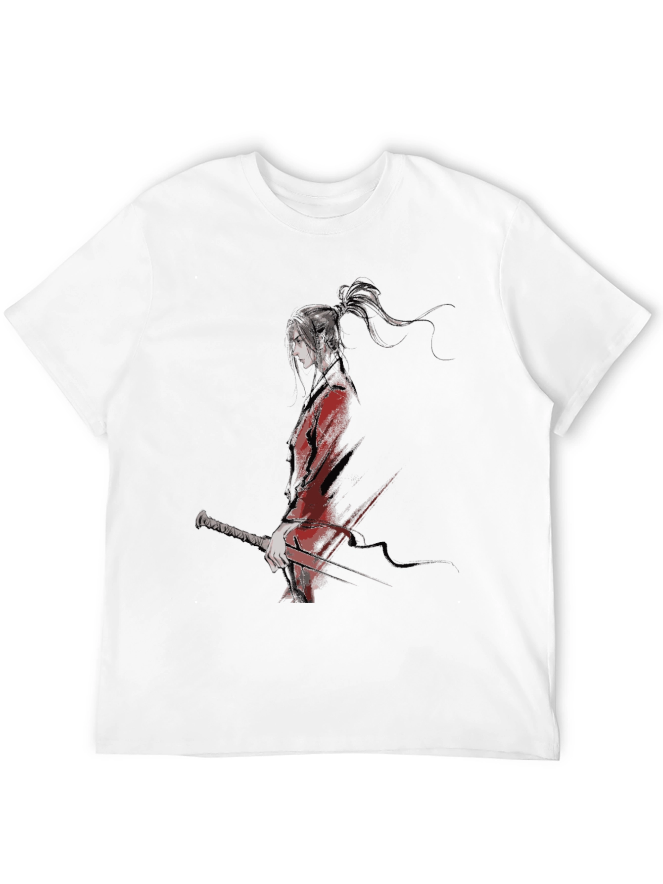 Anime Manga Inspired T-Shirt - Black