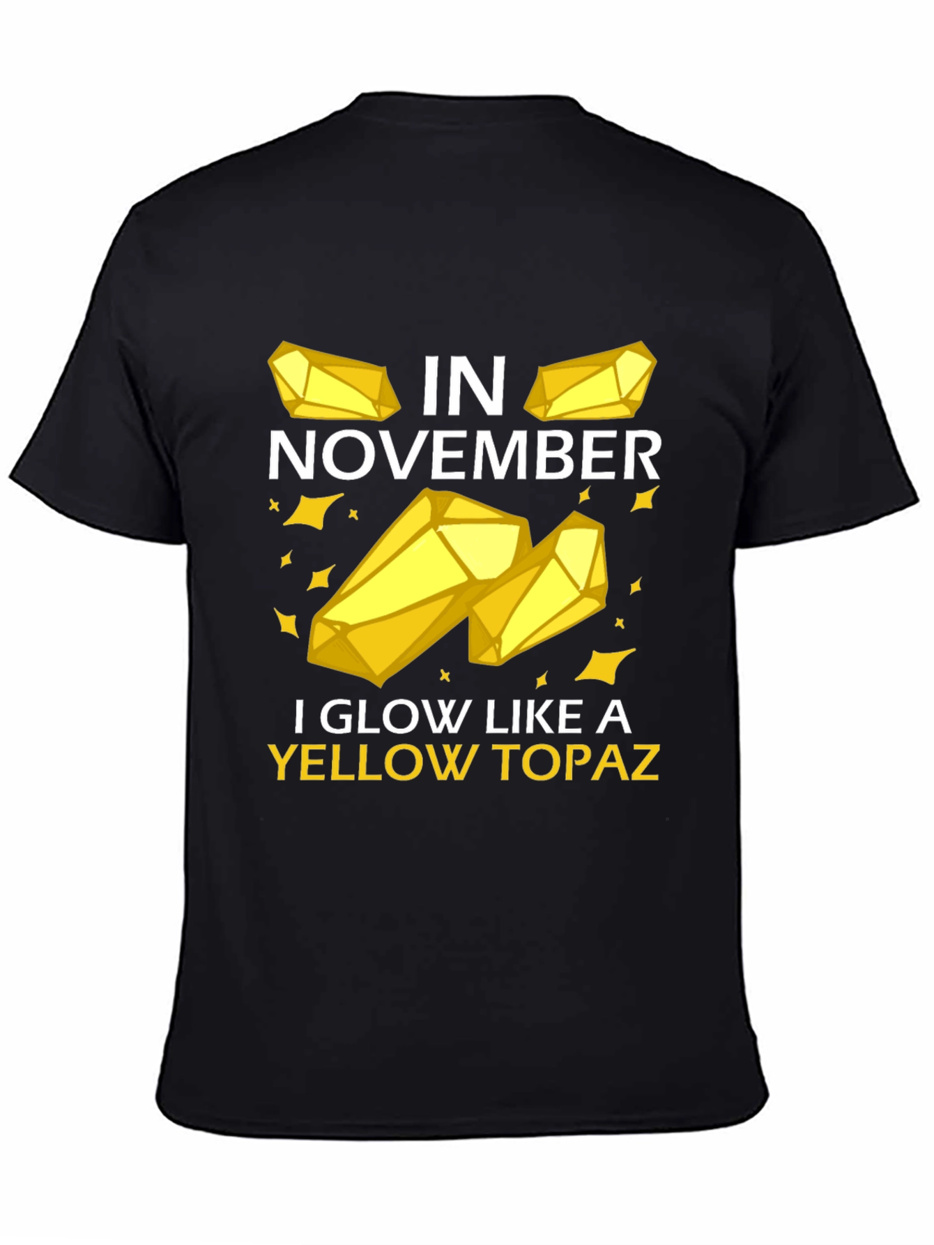 November Yellow Topaz Graphic Tee