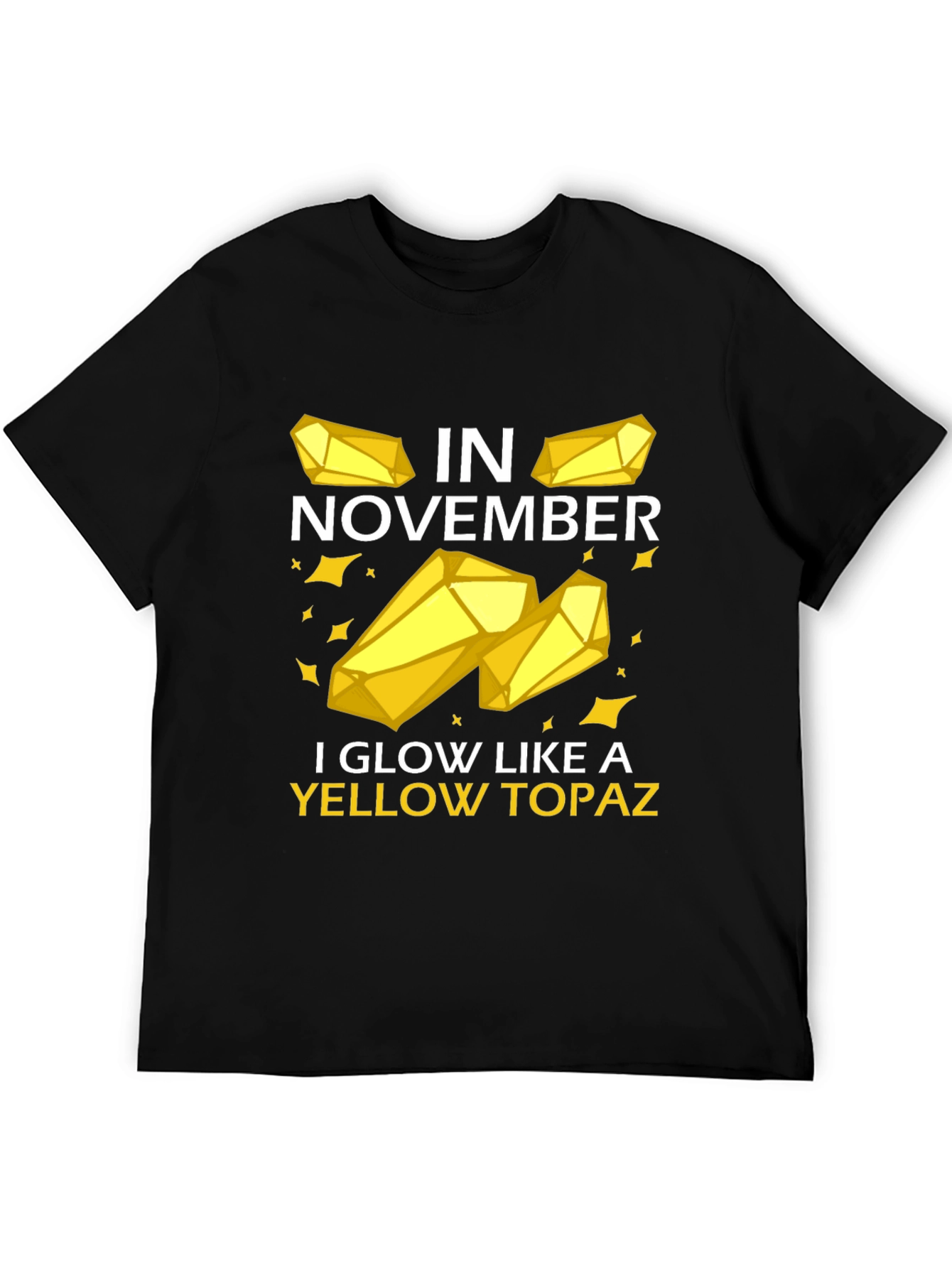 November Yellow Topaz Graphic Tee