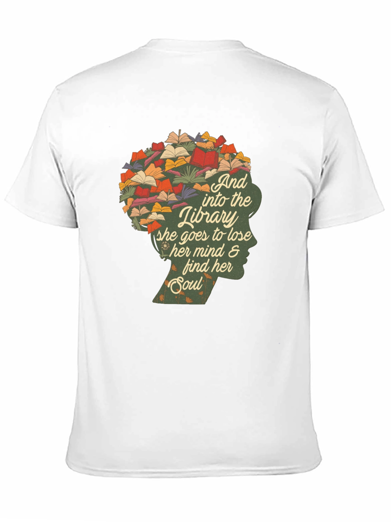 Library Mind & Soul Graphic T-Shirt