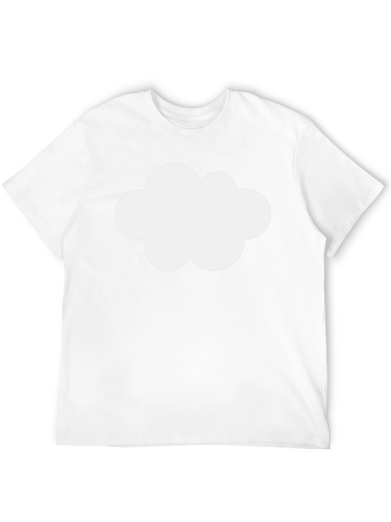 Cloud Graphic Black T-Shirt