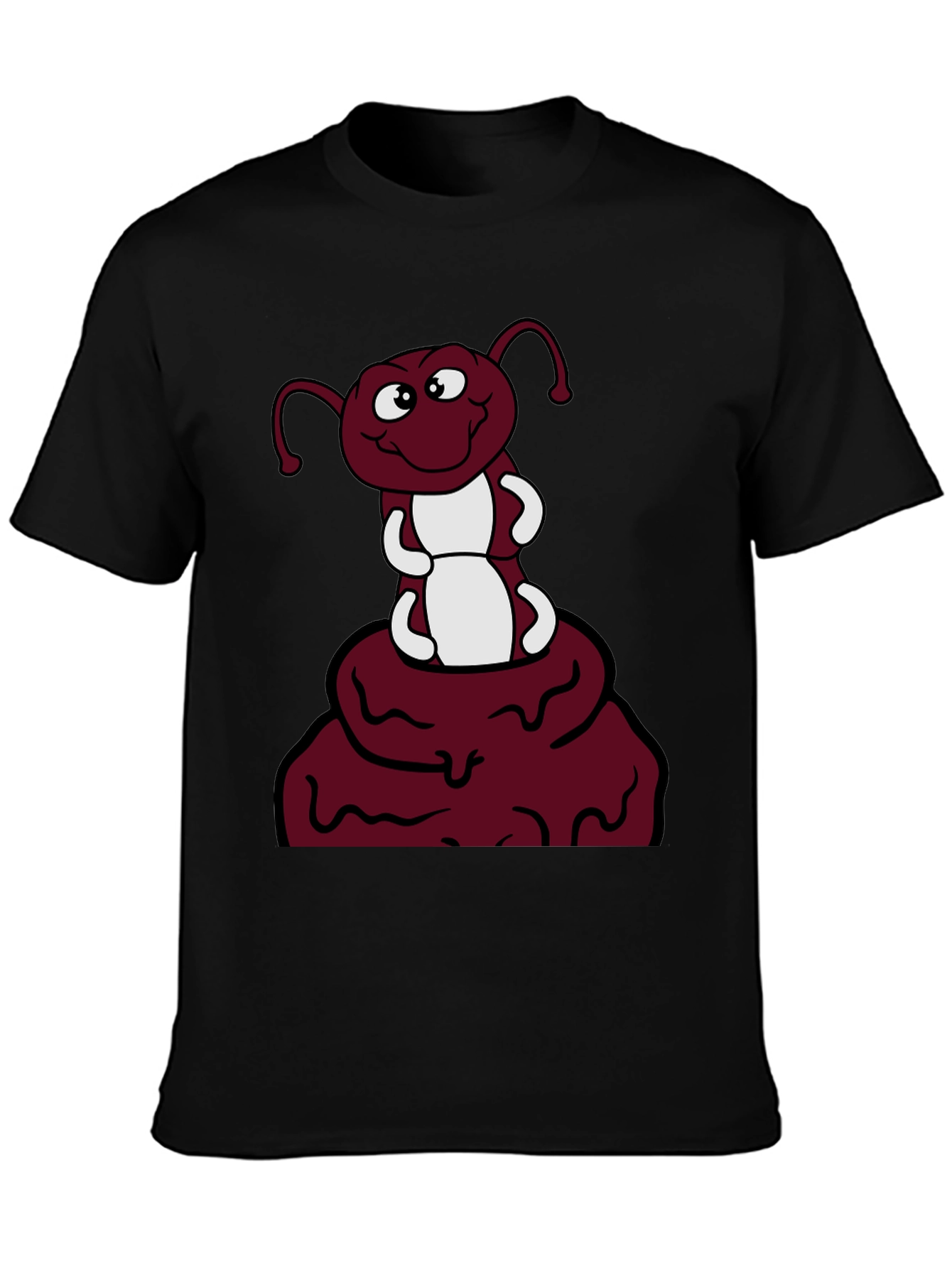 Funny Ant Cartoon Graphic Print Tee