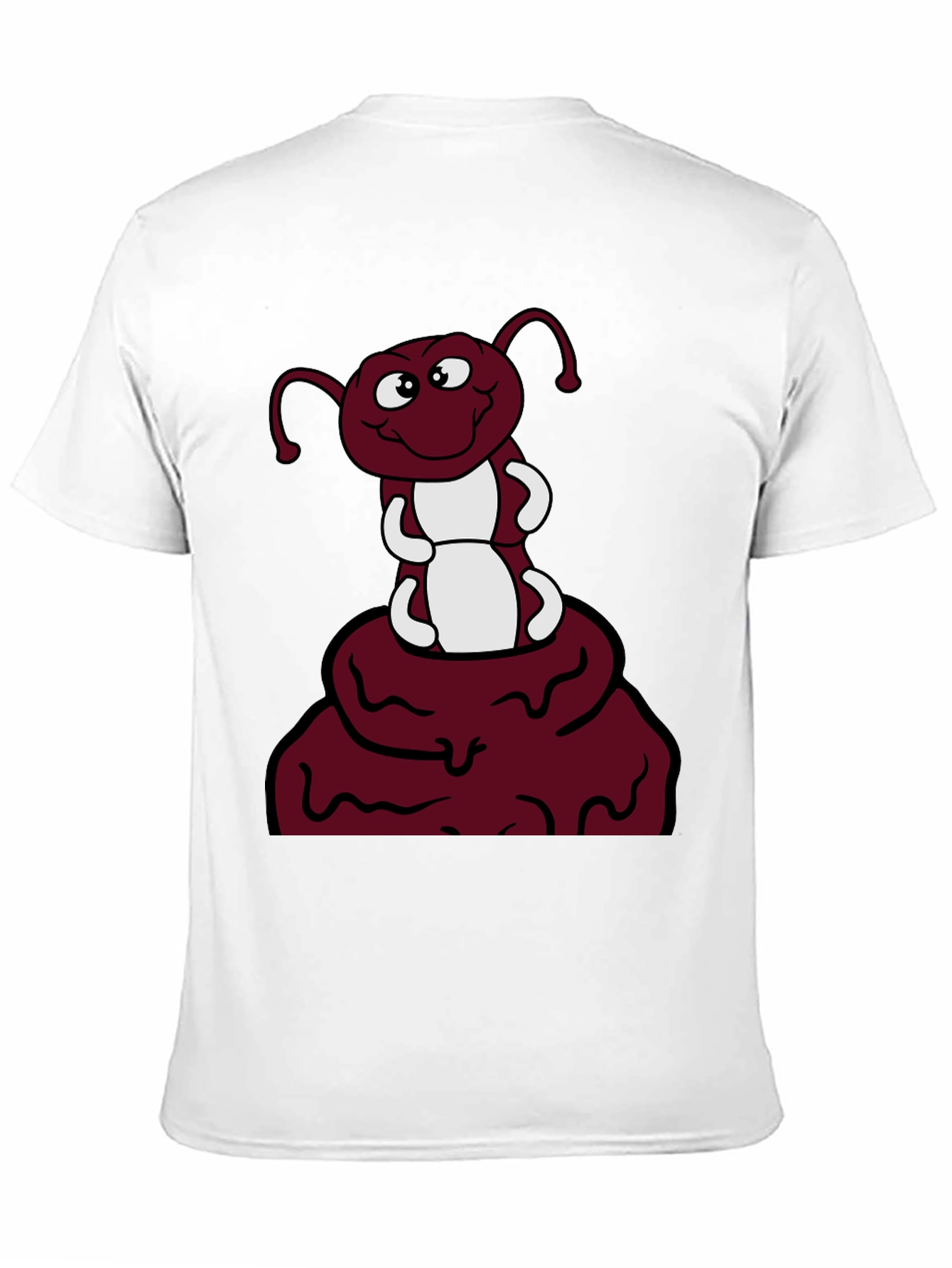 Funny Ant Cartoon Graphic Print Tee