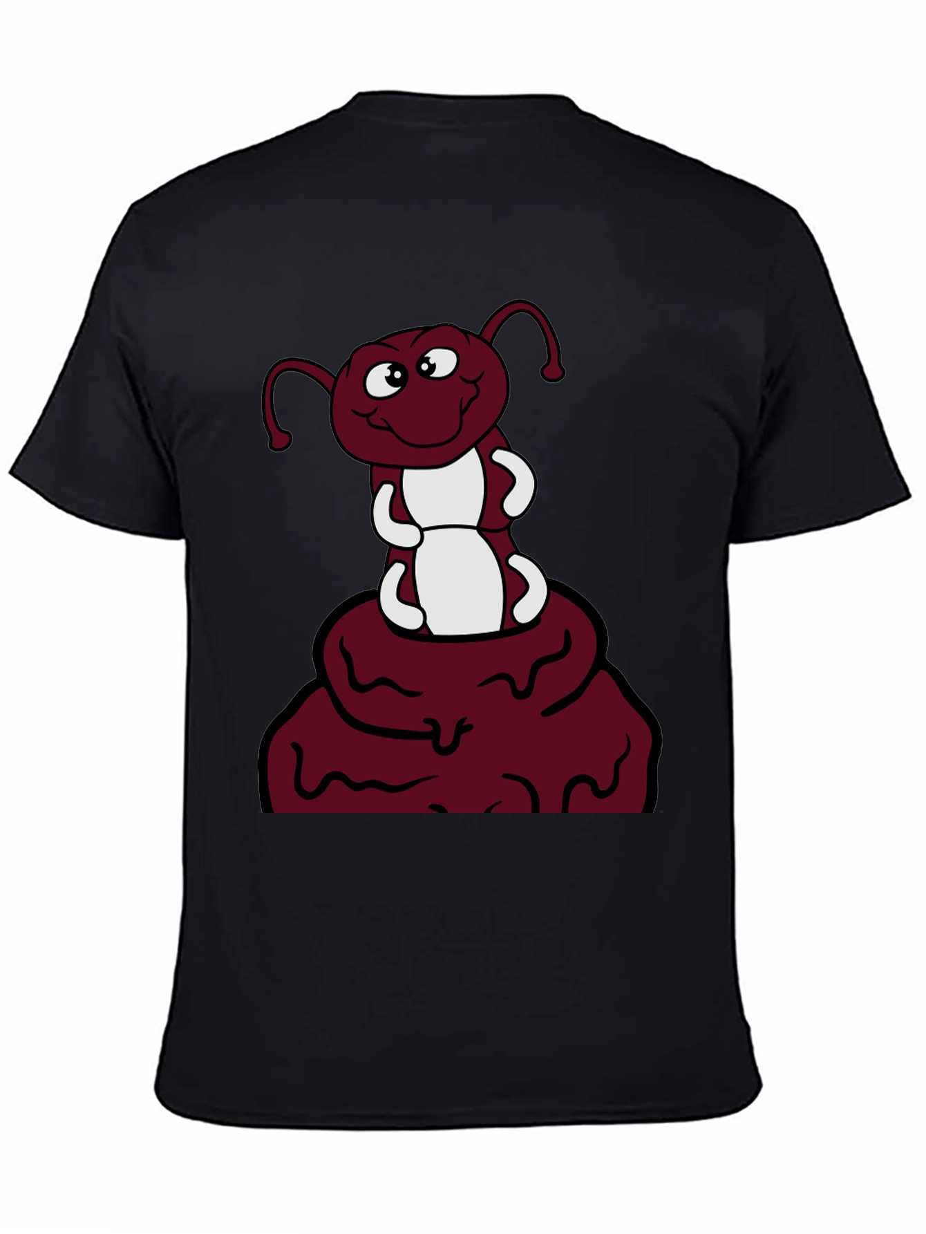 Funny Ant Cartoon Graphic Print Tee