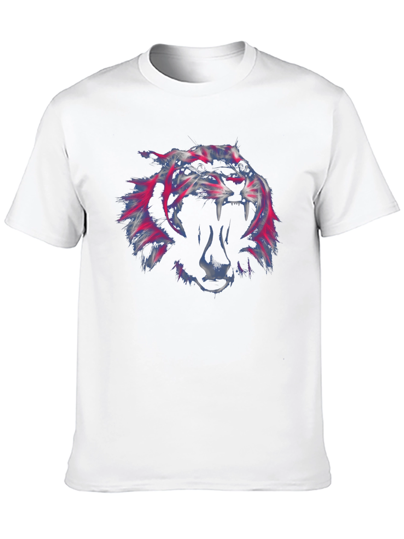 Roaring Tiger Graphic Black T-Shirt