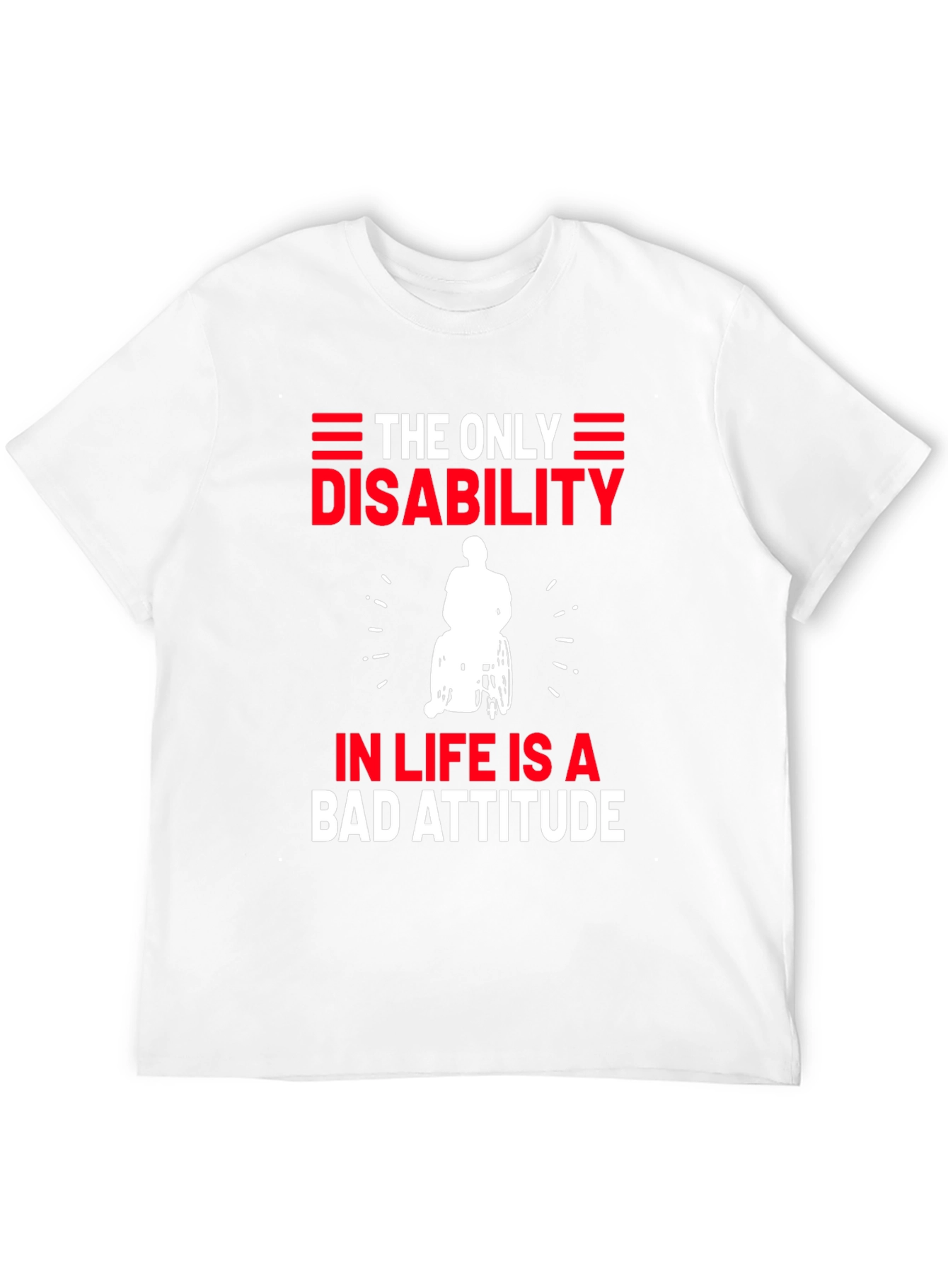 Attitude Matters T-Shirt - Disability Awareness