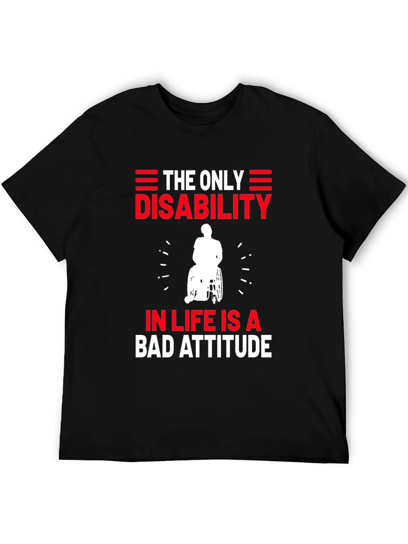 Attitude Matters T-Shirt - Disability Awareness