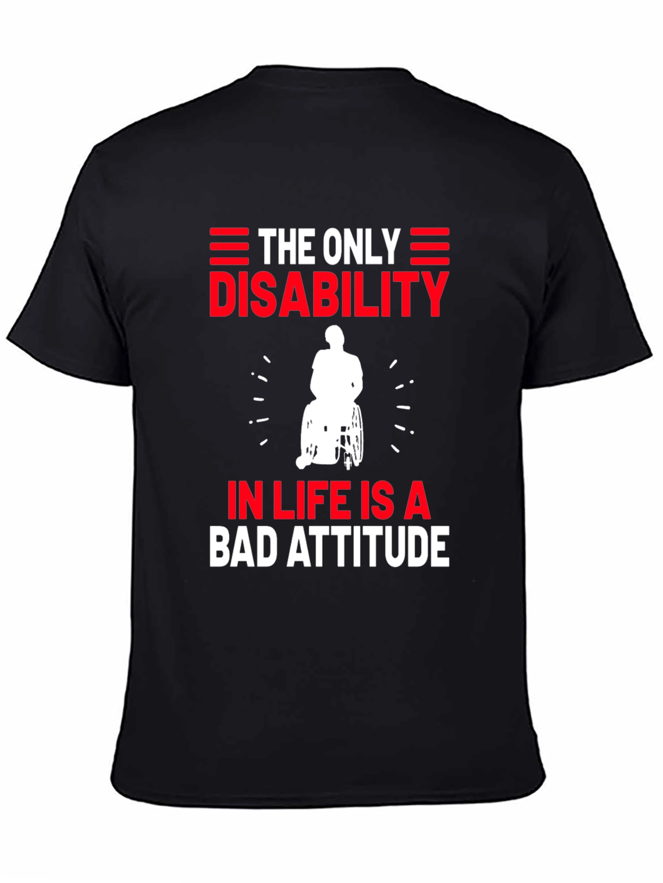 Attitude Matters T-Shirt - Disability Awareness