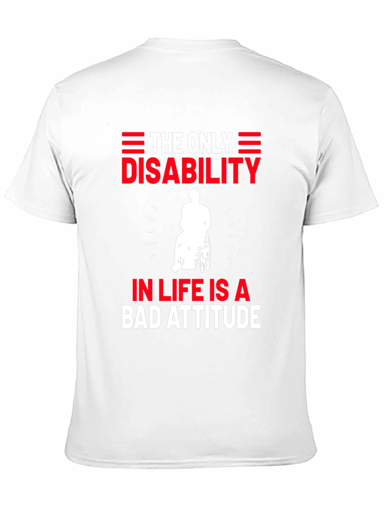 Attitude Matters T-Shirt - Disability Awareness