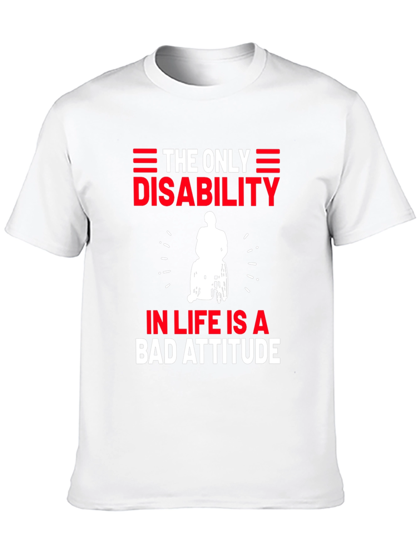Attitude Matters T-Shirt - Disability Awareness