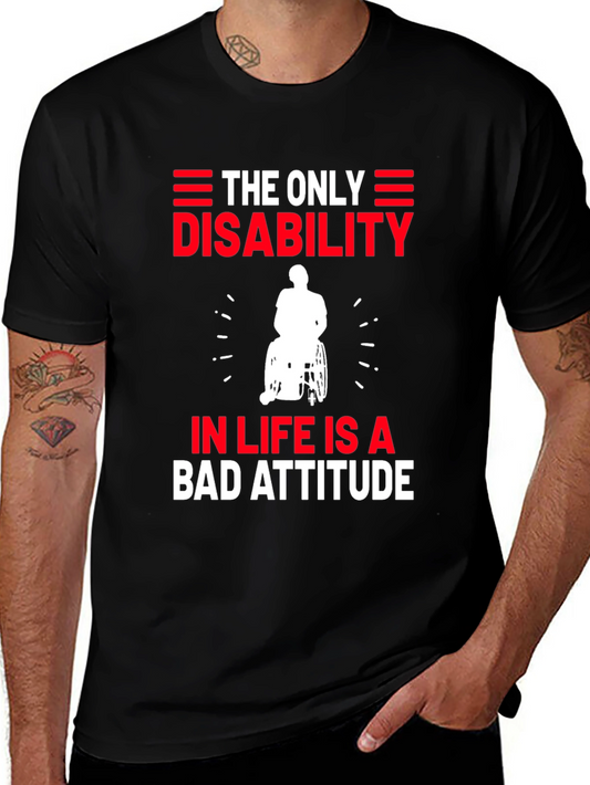 Attitude Matters T-Shirt - Disability Awareness
