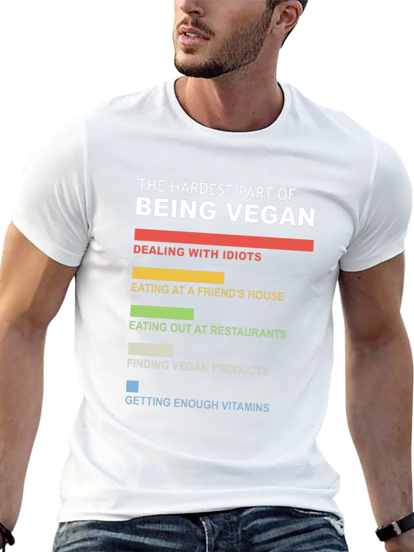 Hardest Part Being Vegan T-Shirt