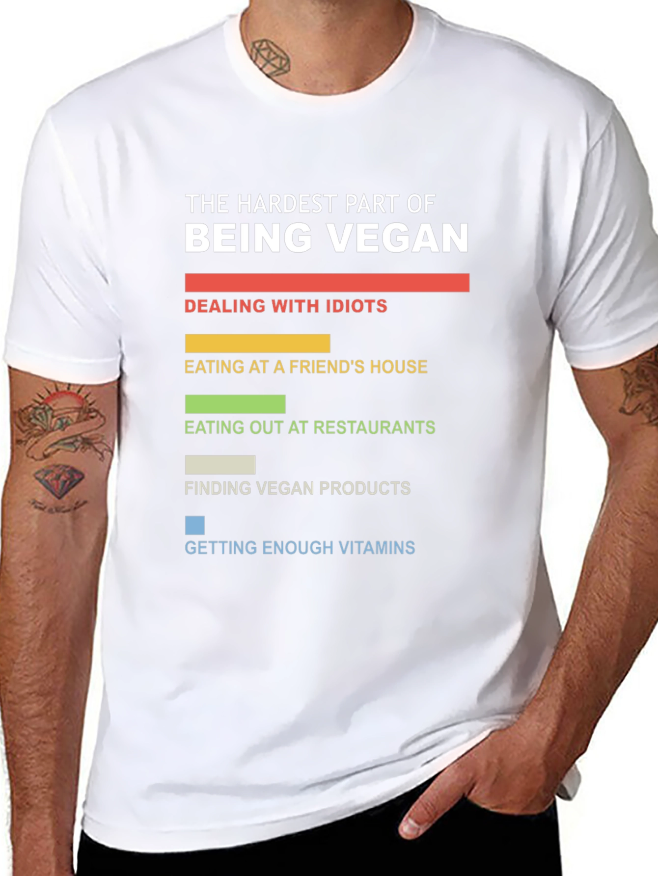 Hardest Part Being Vegan T-Shirt