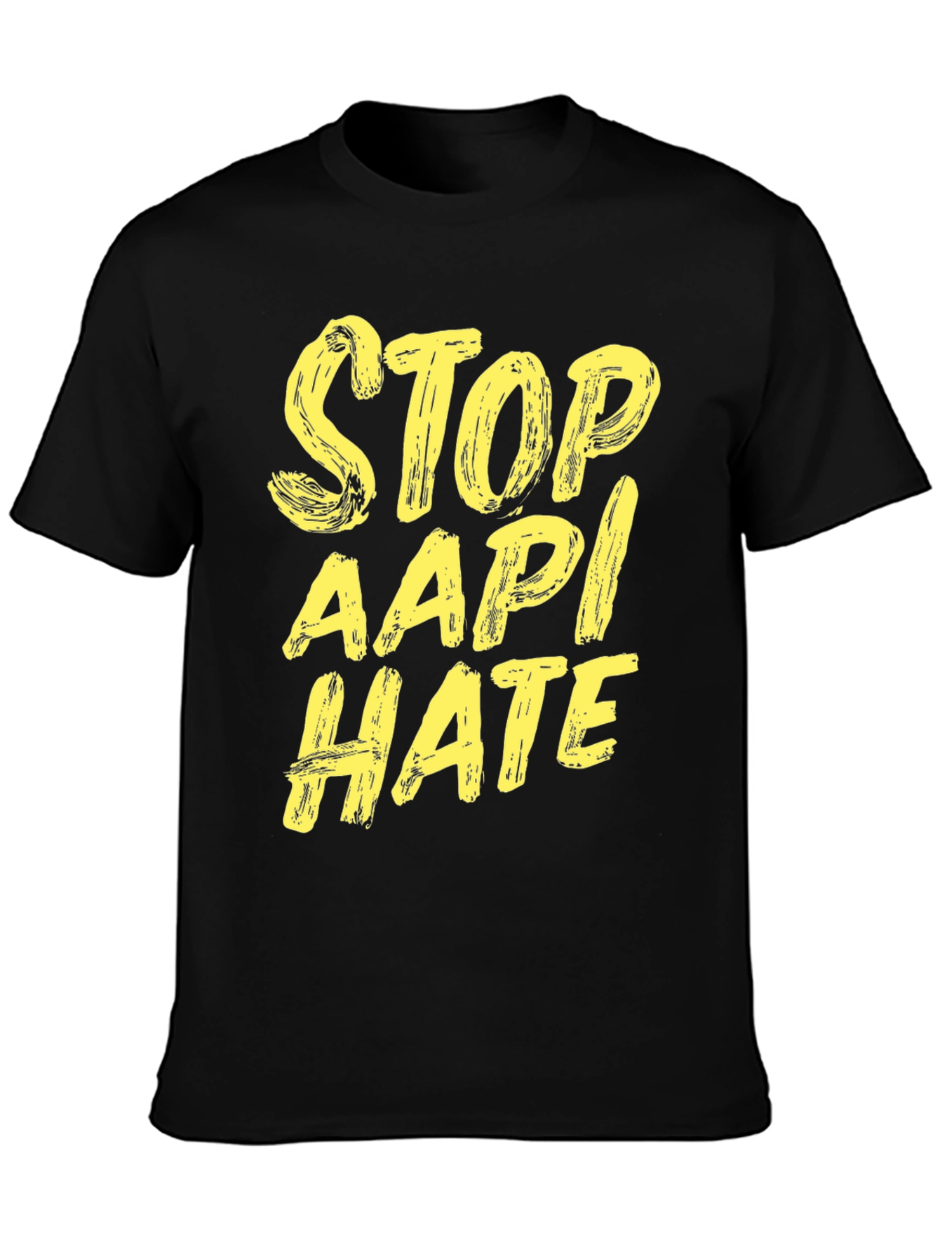 Stop AAPI Hate T-Shirt - Black