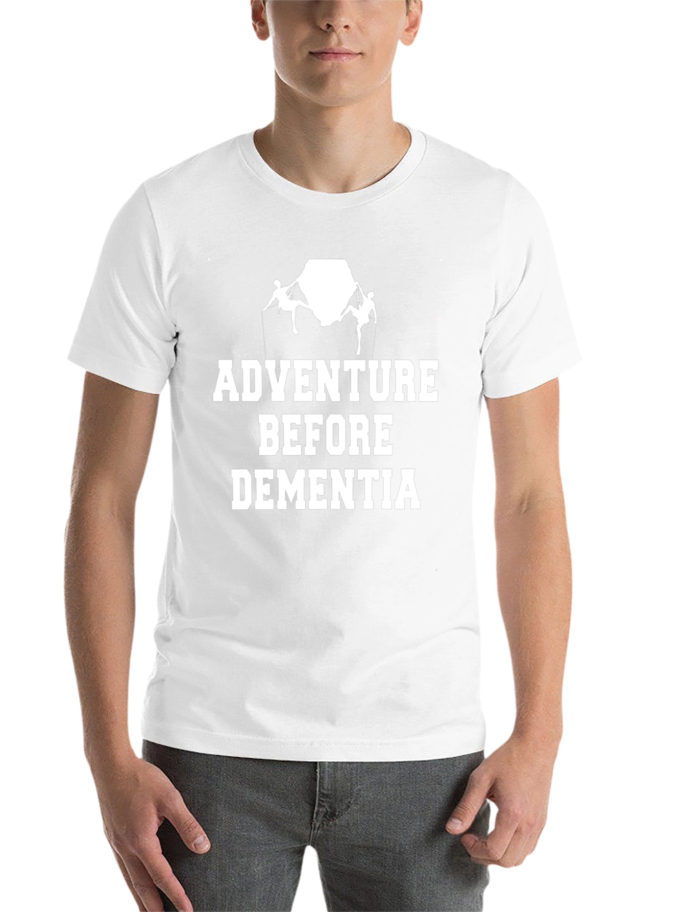 Adventure Before Dementia Black Graphic Tee