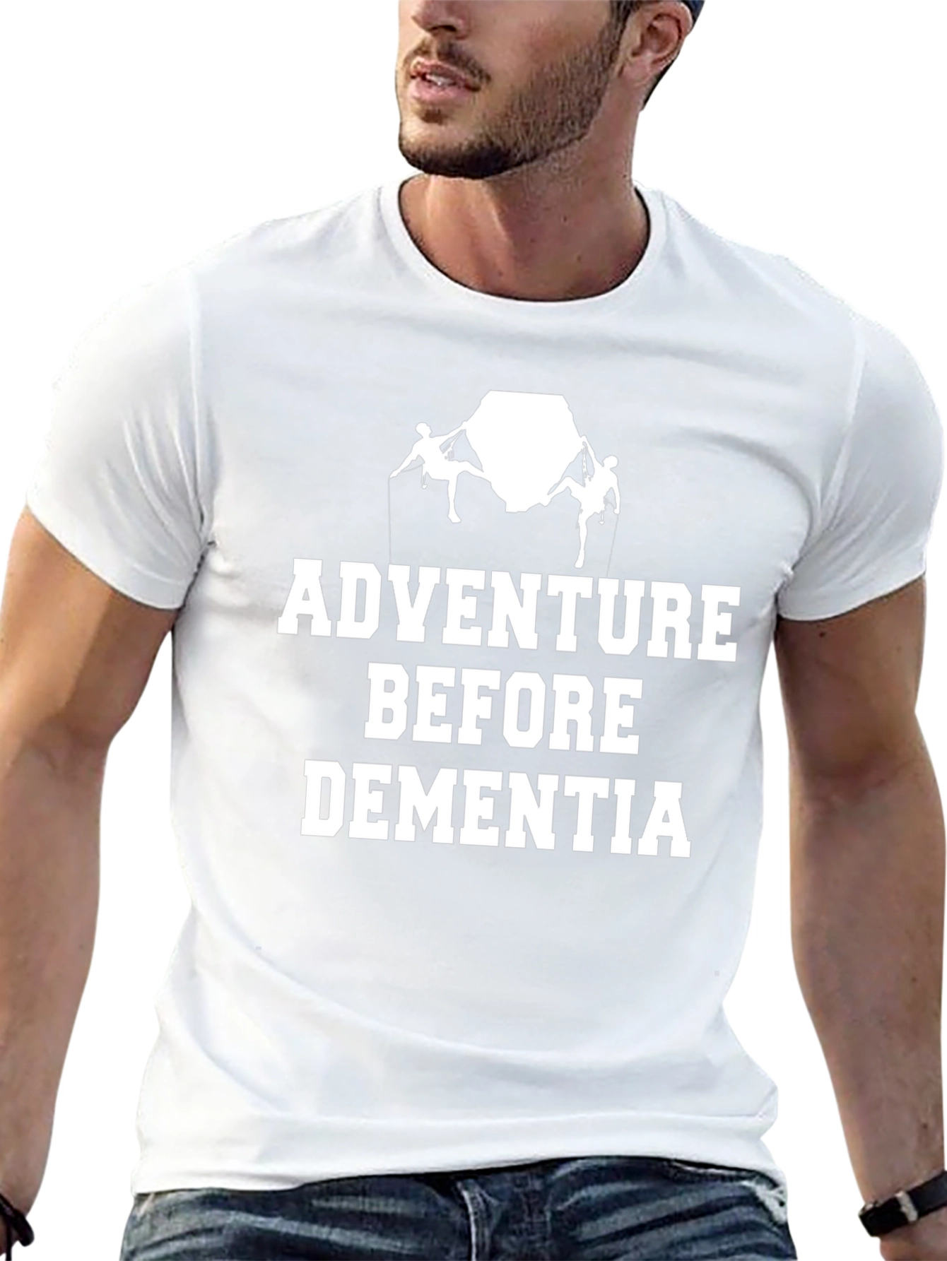 Adventure Before Dementia Black Graphic Tee