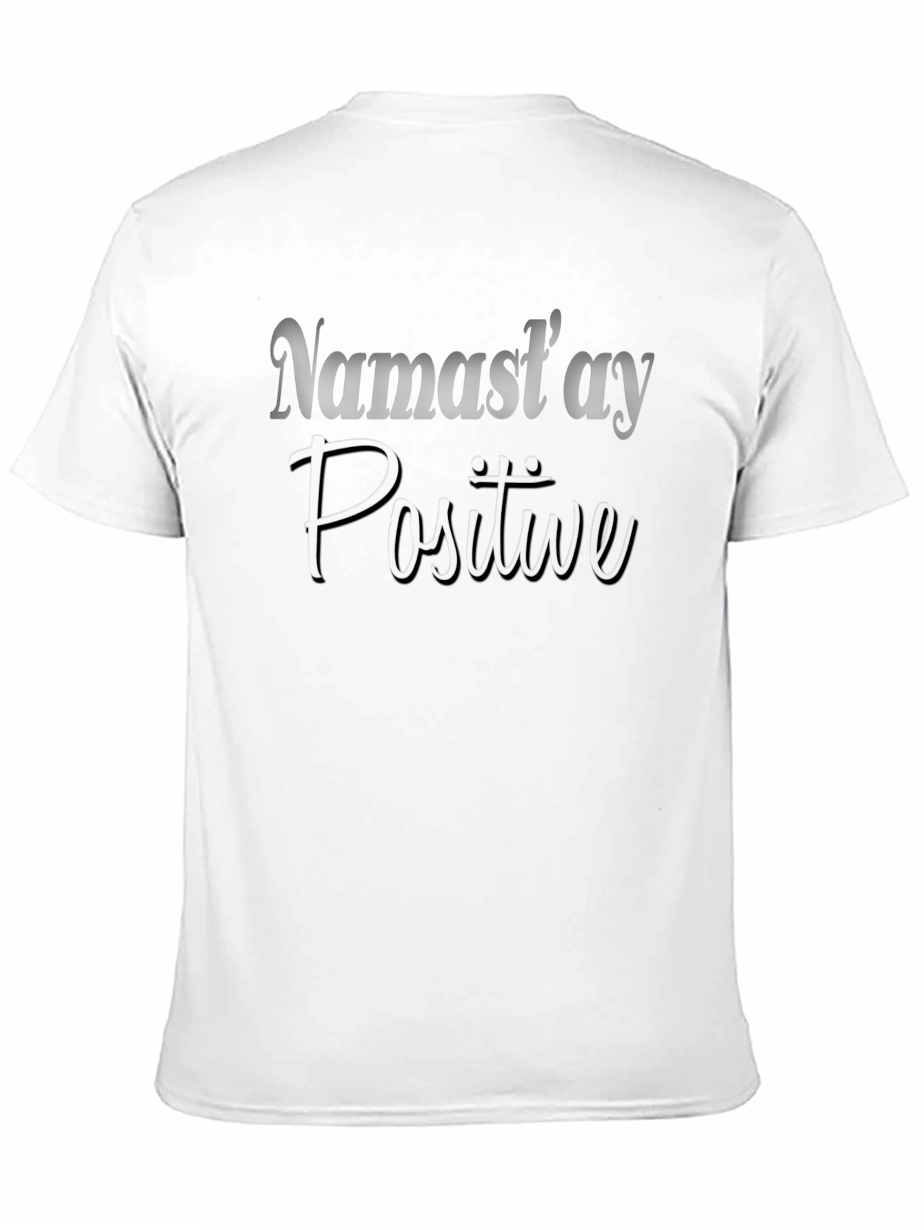 Namastay Positive Black T-Shirt