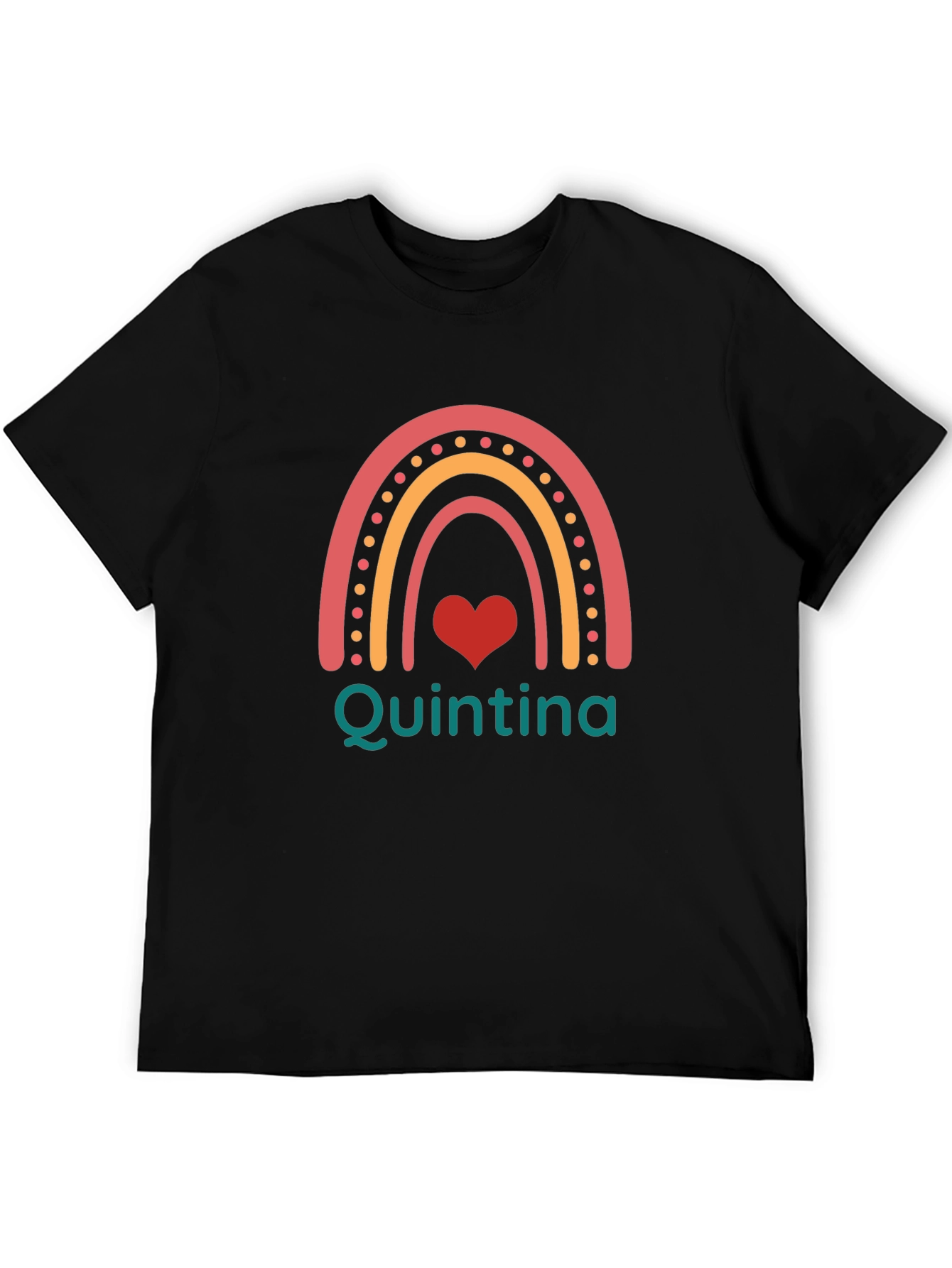 Rainbow Quintina Graphic T-Shirt