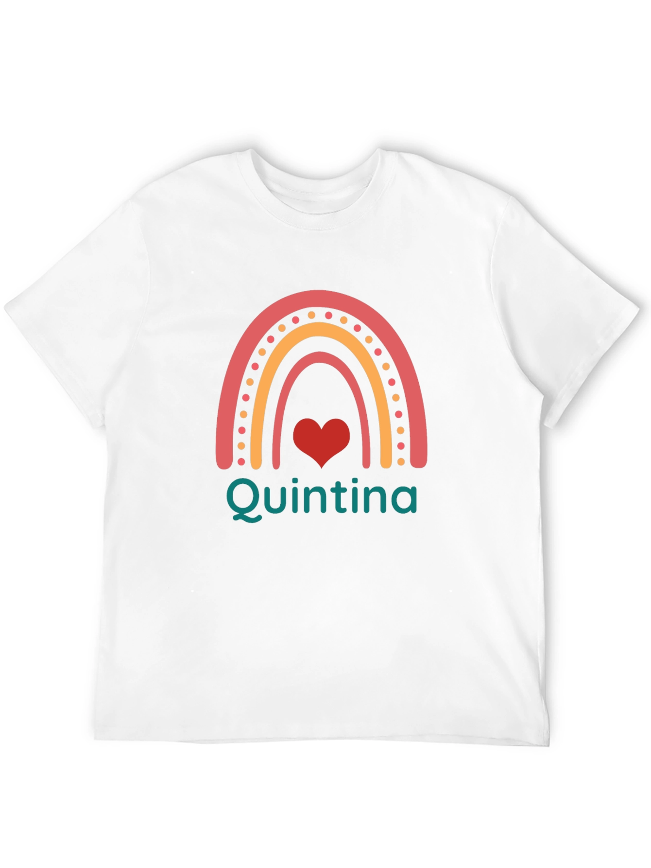Rainbow Quintina Graphic T-Shirt