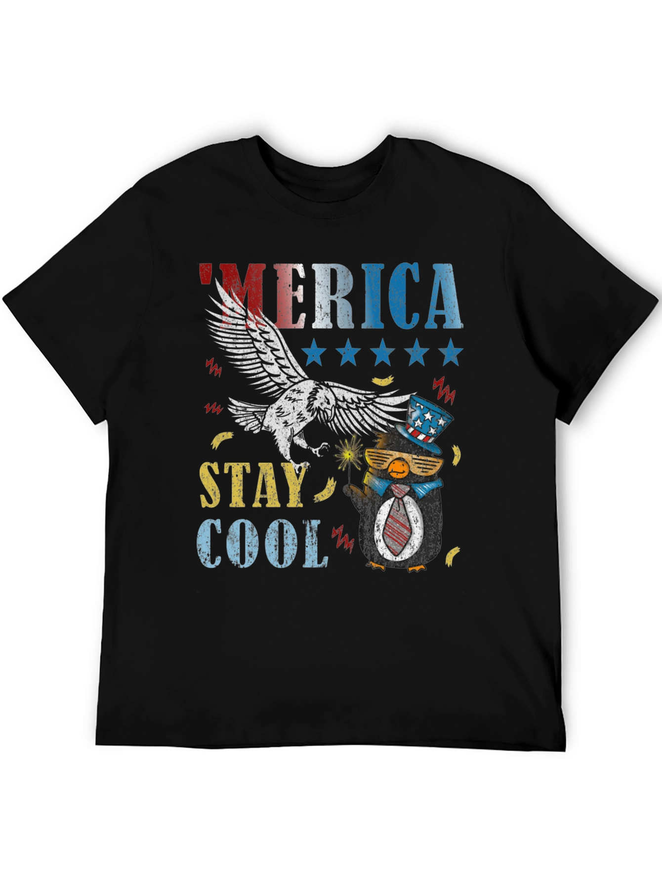 America Stay Cool Patriotic T-Shirt