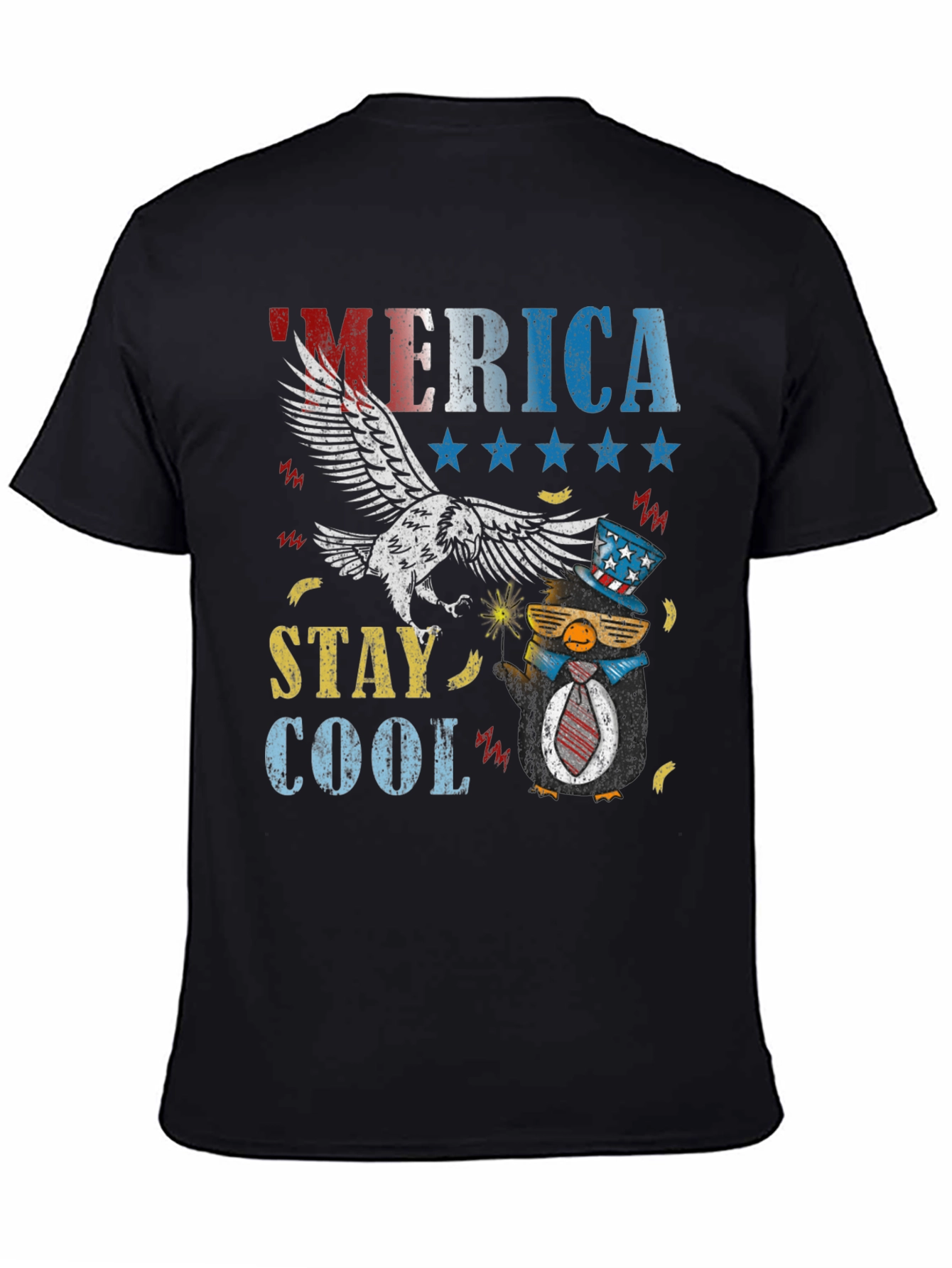 America Stay Cool Patriotic T-Shirt