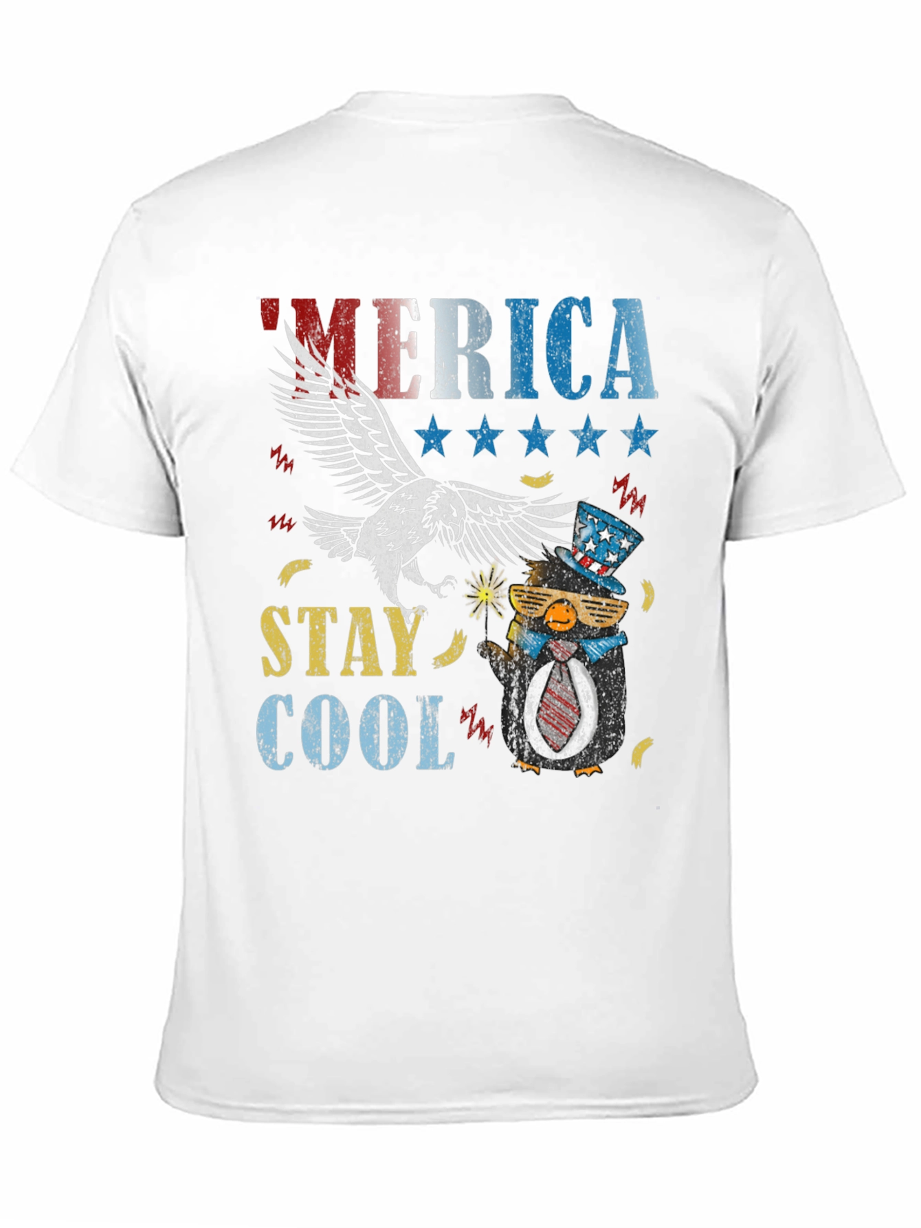 America Stay Cool Patriotic T-Shirt