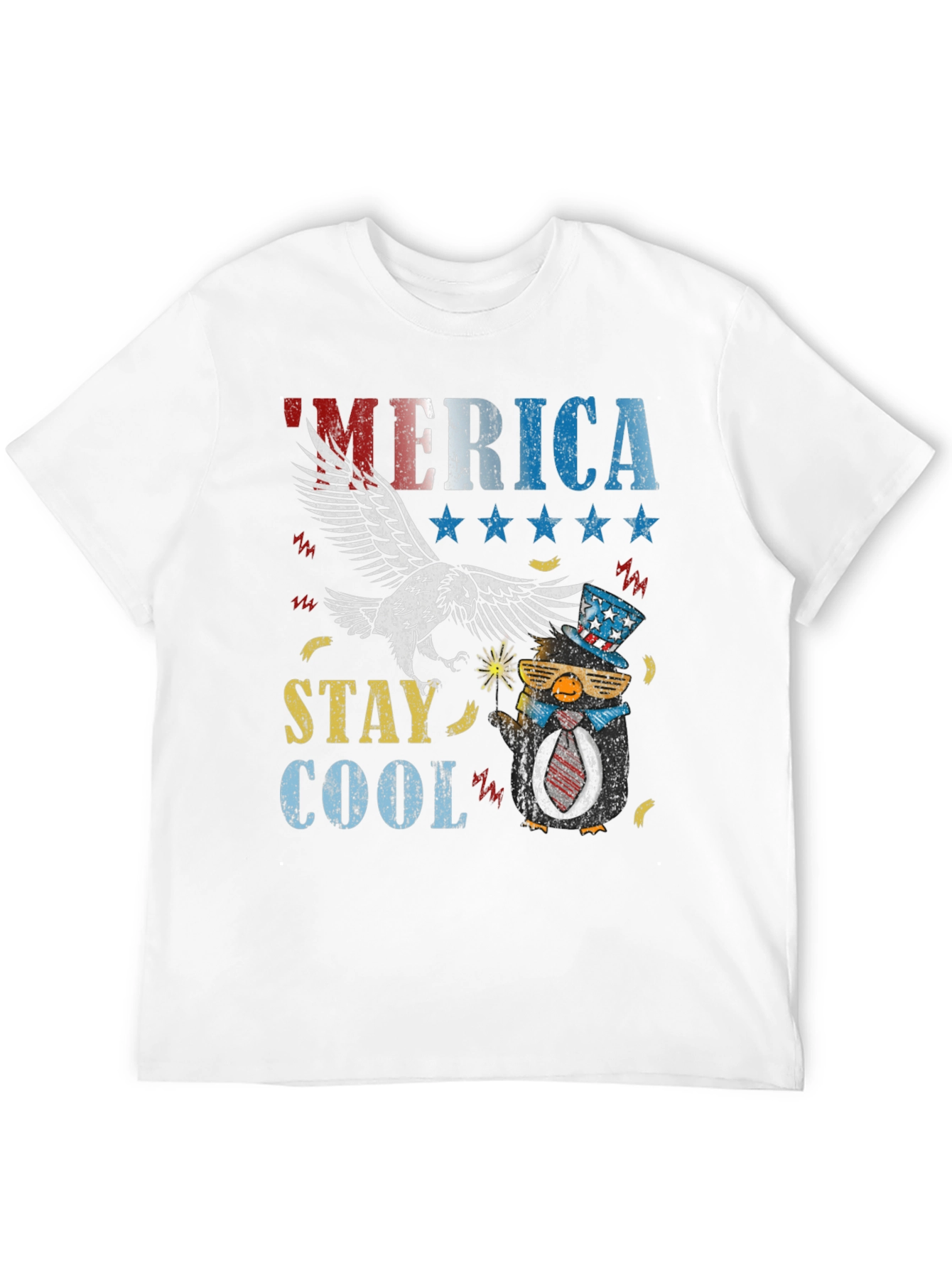 America Stay Cool Patriotic T-Shirt