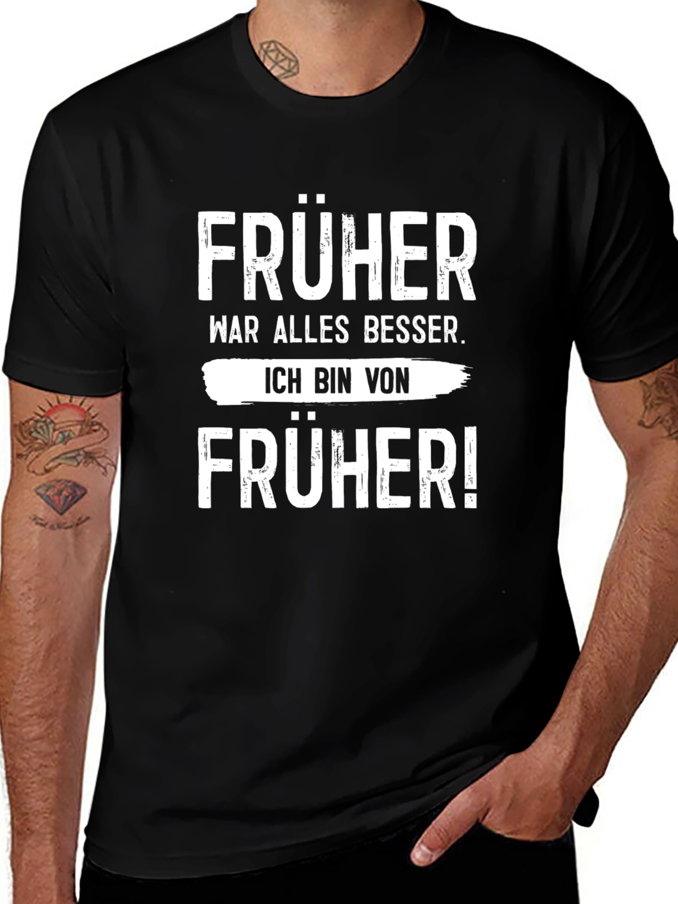 Funny German Früher T-Shirt