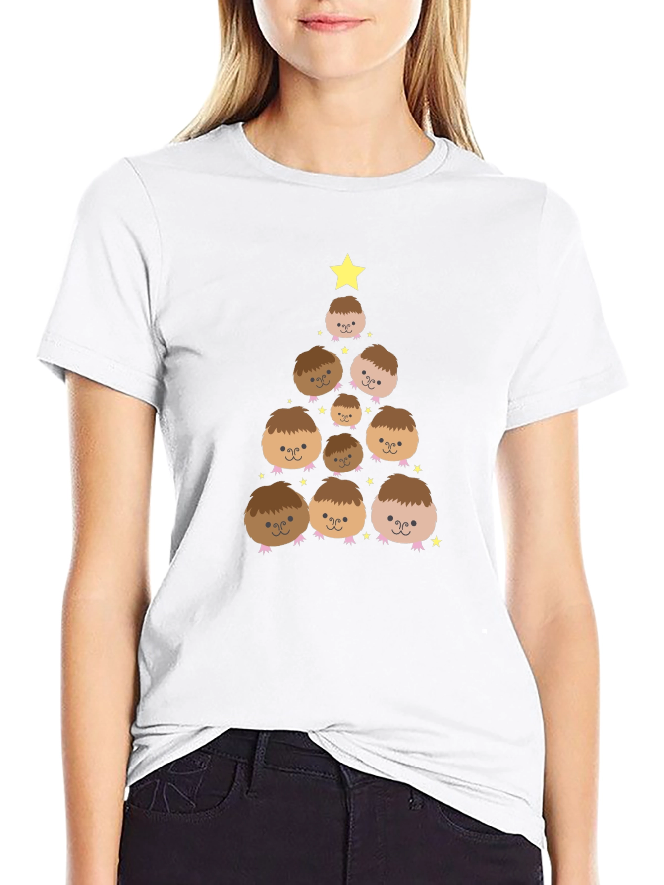 Guinea Pig Christmas Tree T-Shirt